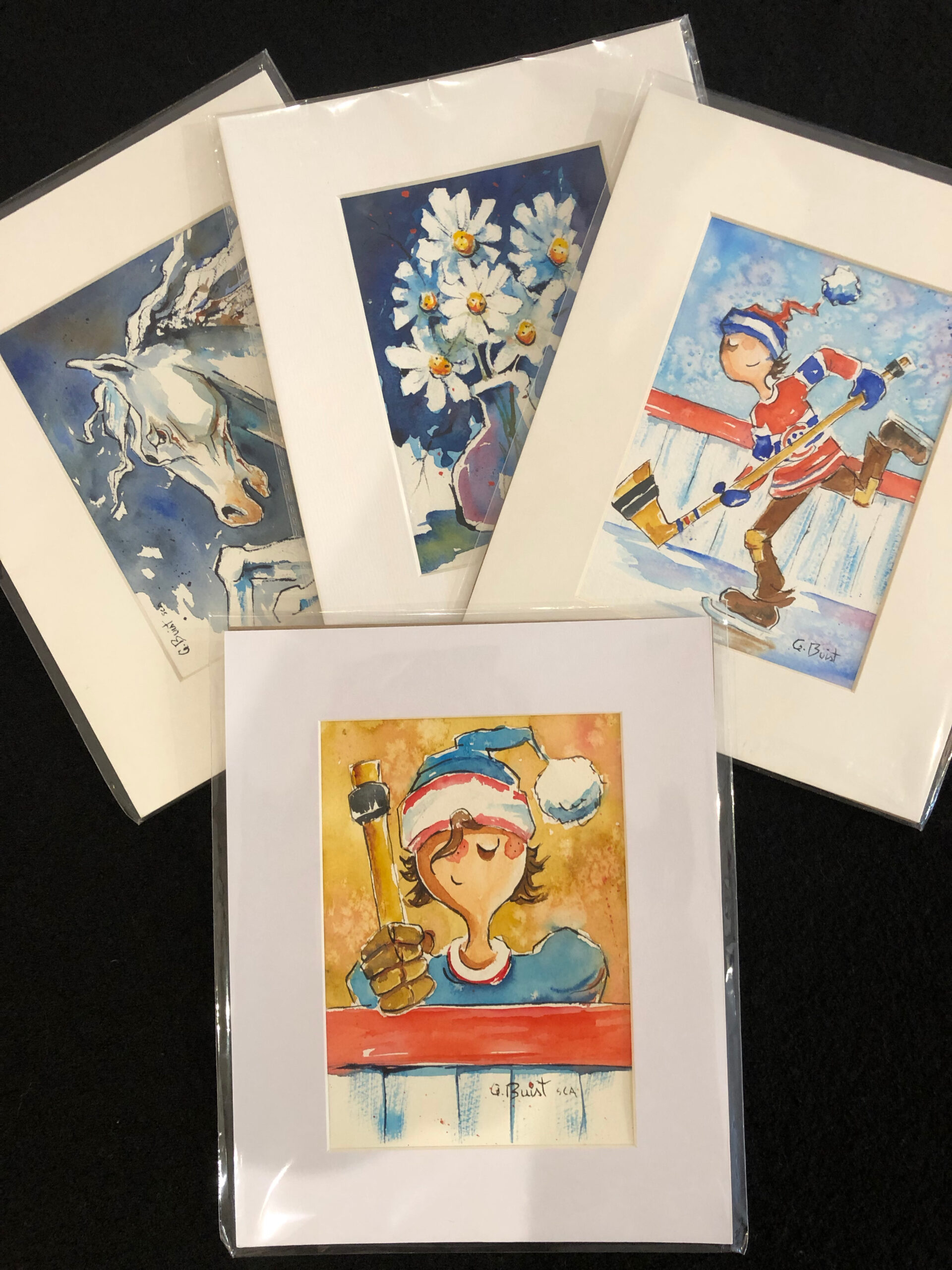 Passez en galerie pour découvrir la sélection d&rsquo;œuvres sur papier de l&rsquo;artiste André Buist