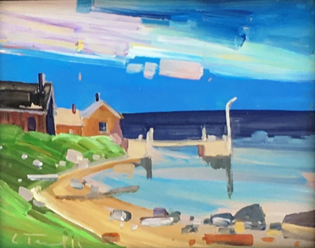Paysage côtier