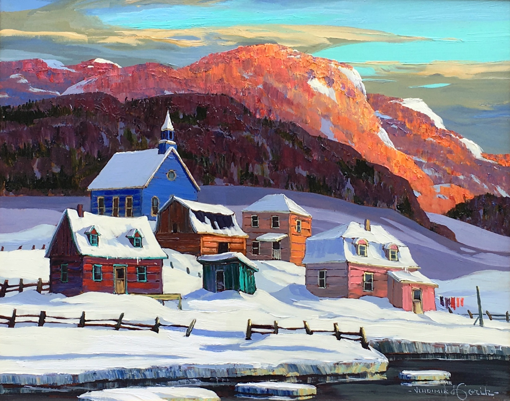 Lumières et ombres en Charlevoix