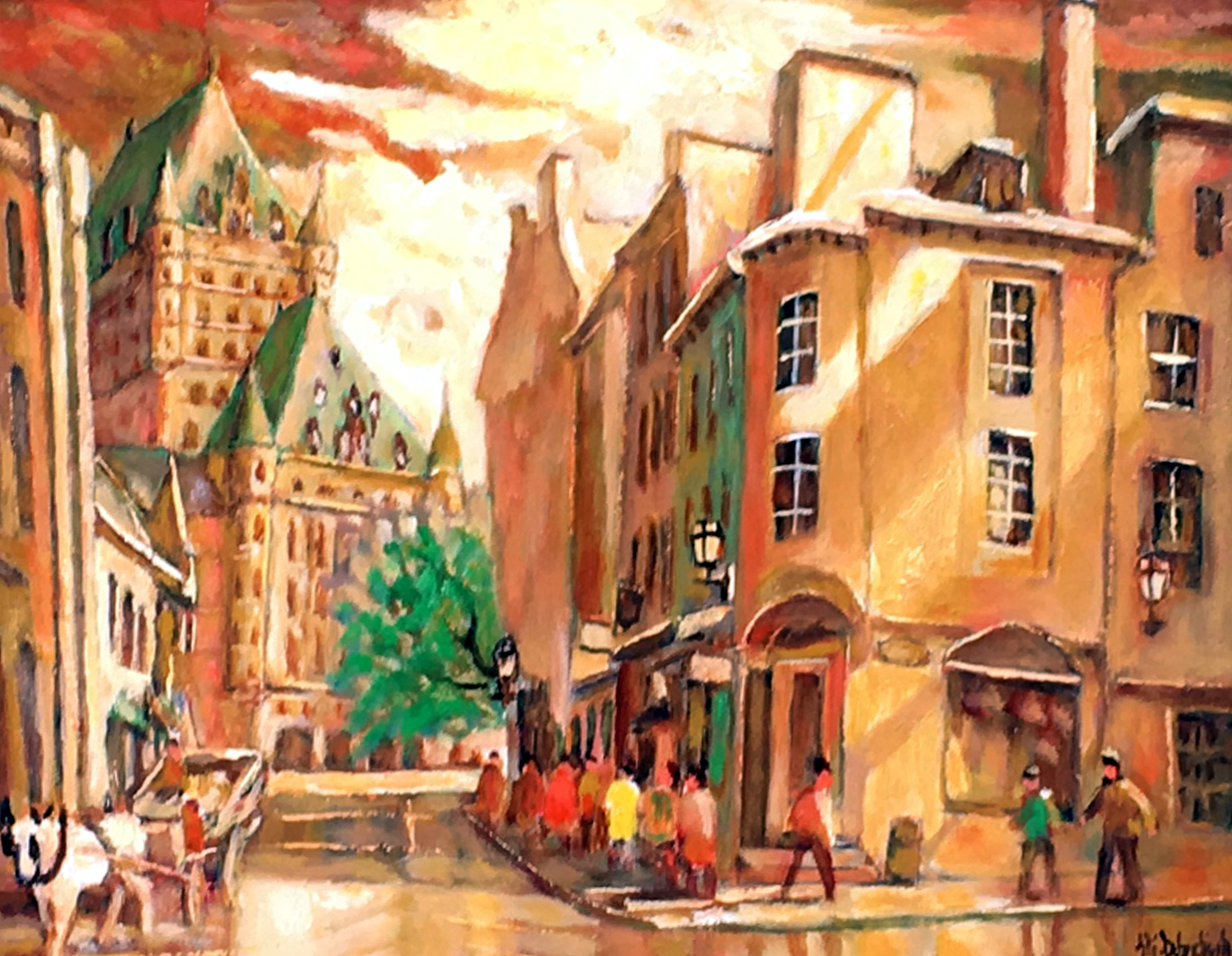 Rue du Fort à six heures
