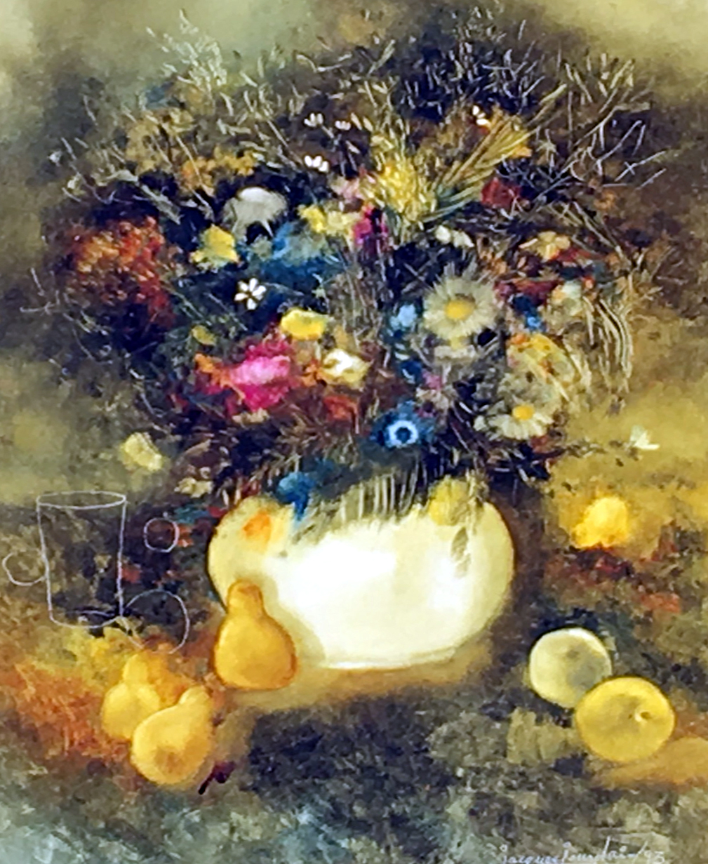 Composé de jaune et de bleu