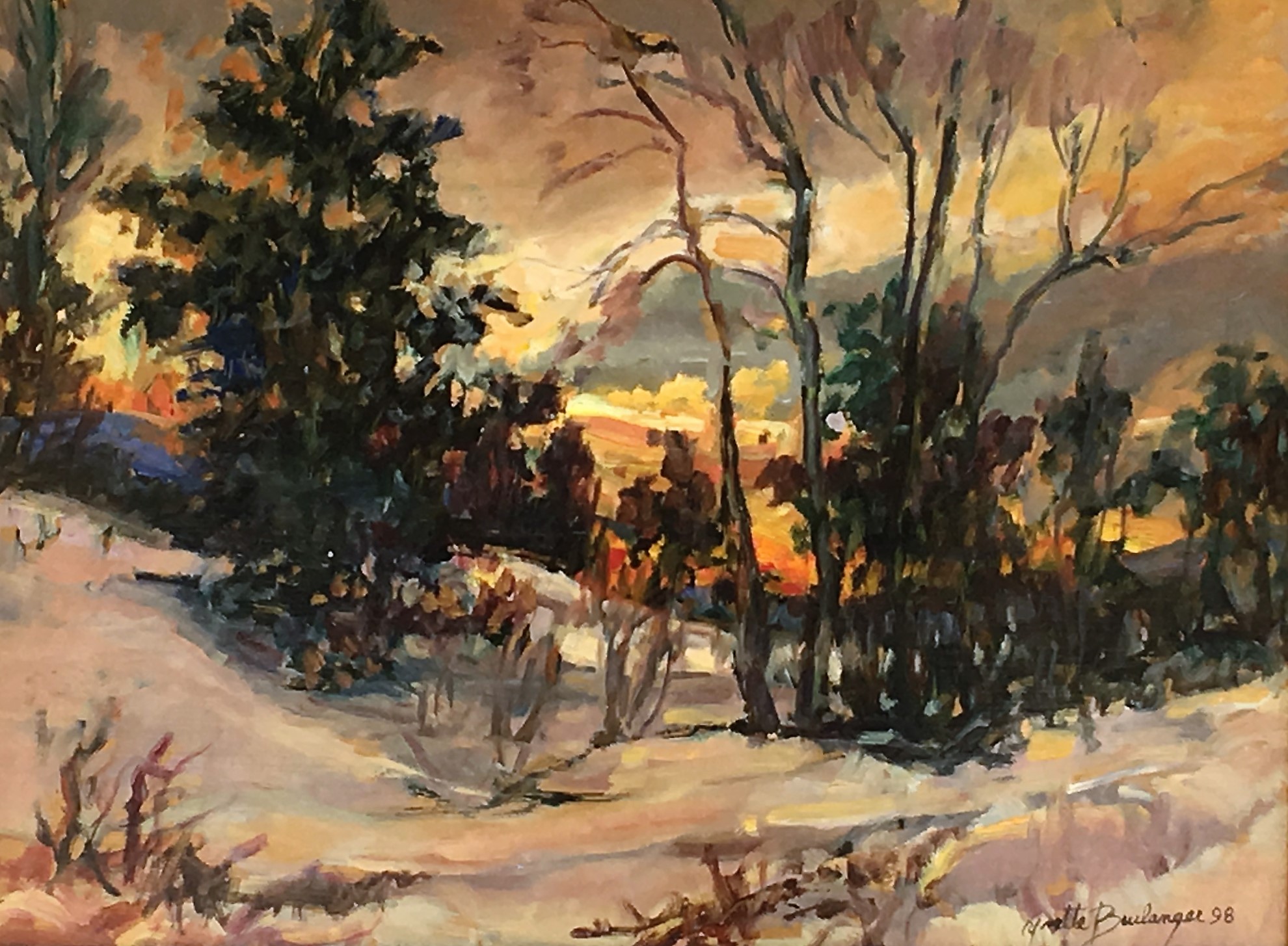 Crépuscule à Bic
