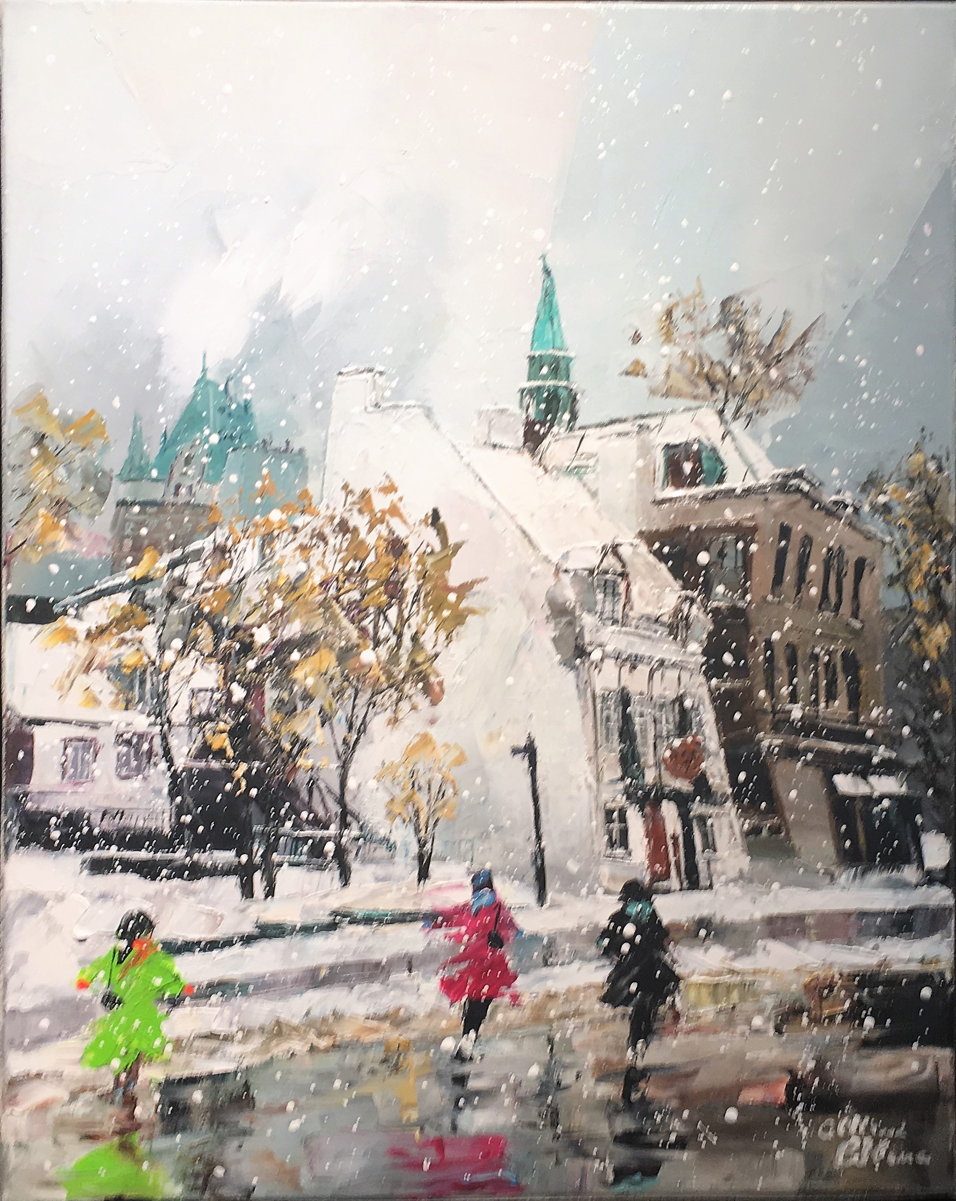 Hiver à Québec