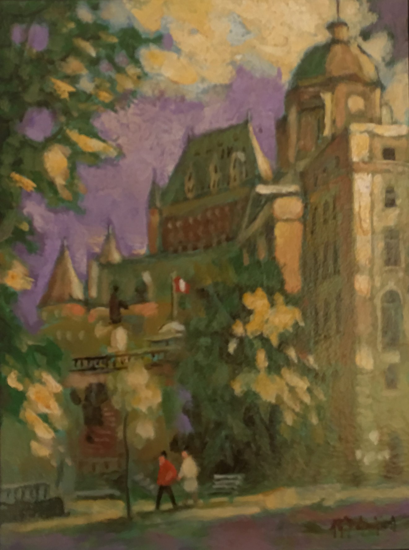 Château vu du Parc