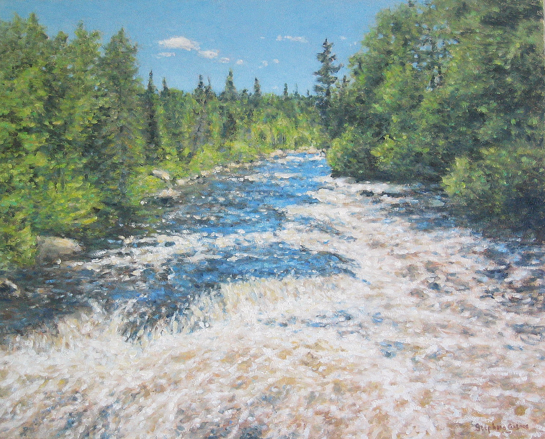 Cascades estivales