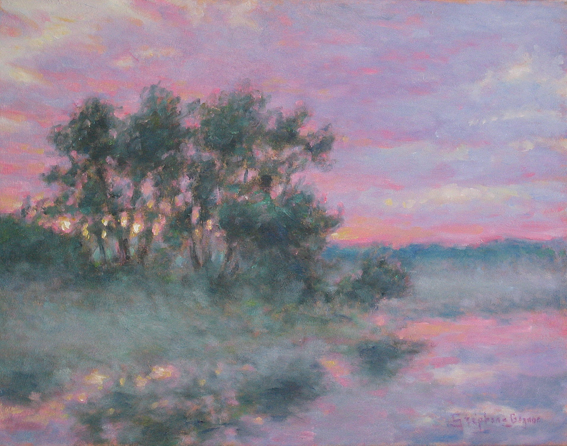 Dans la rosée du matin