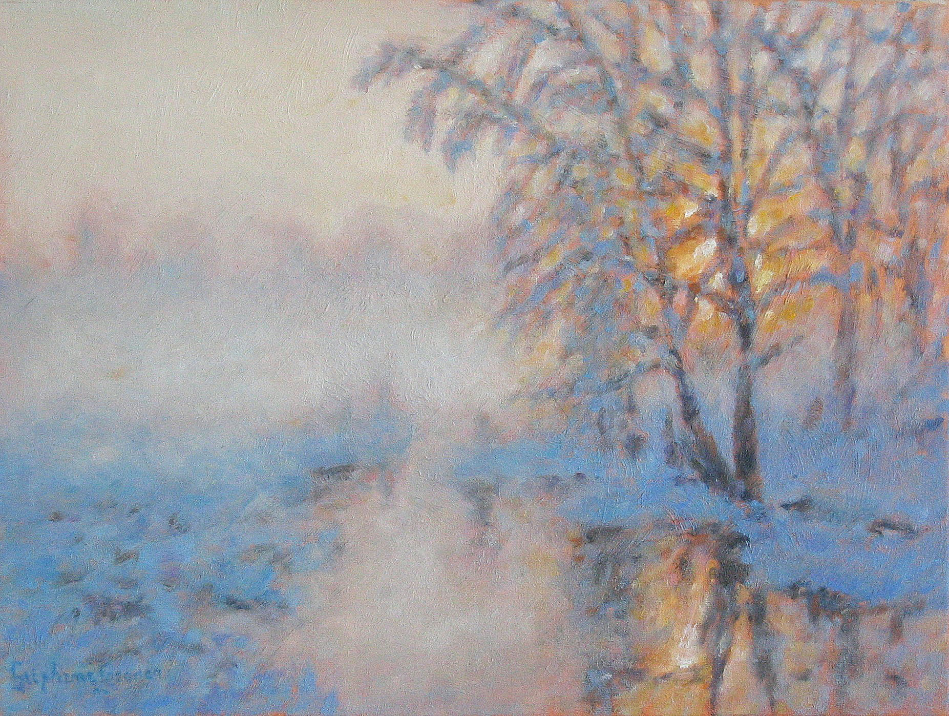 Un léger brouillard