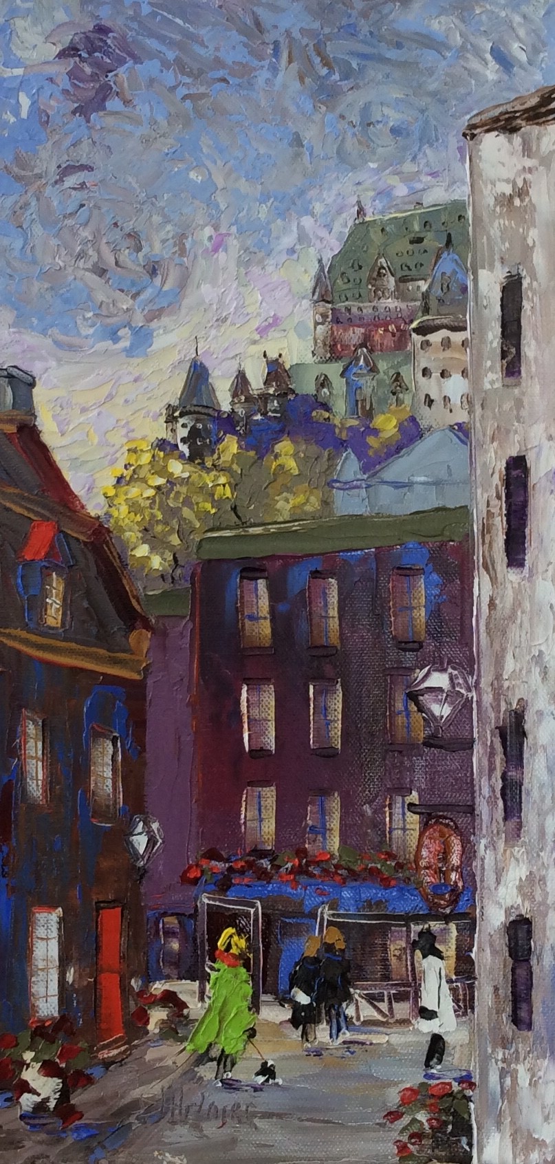 Au pied du château, Québec