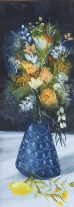Citron et fleurs