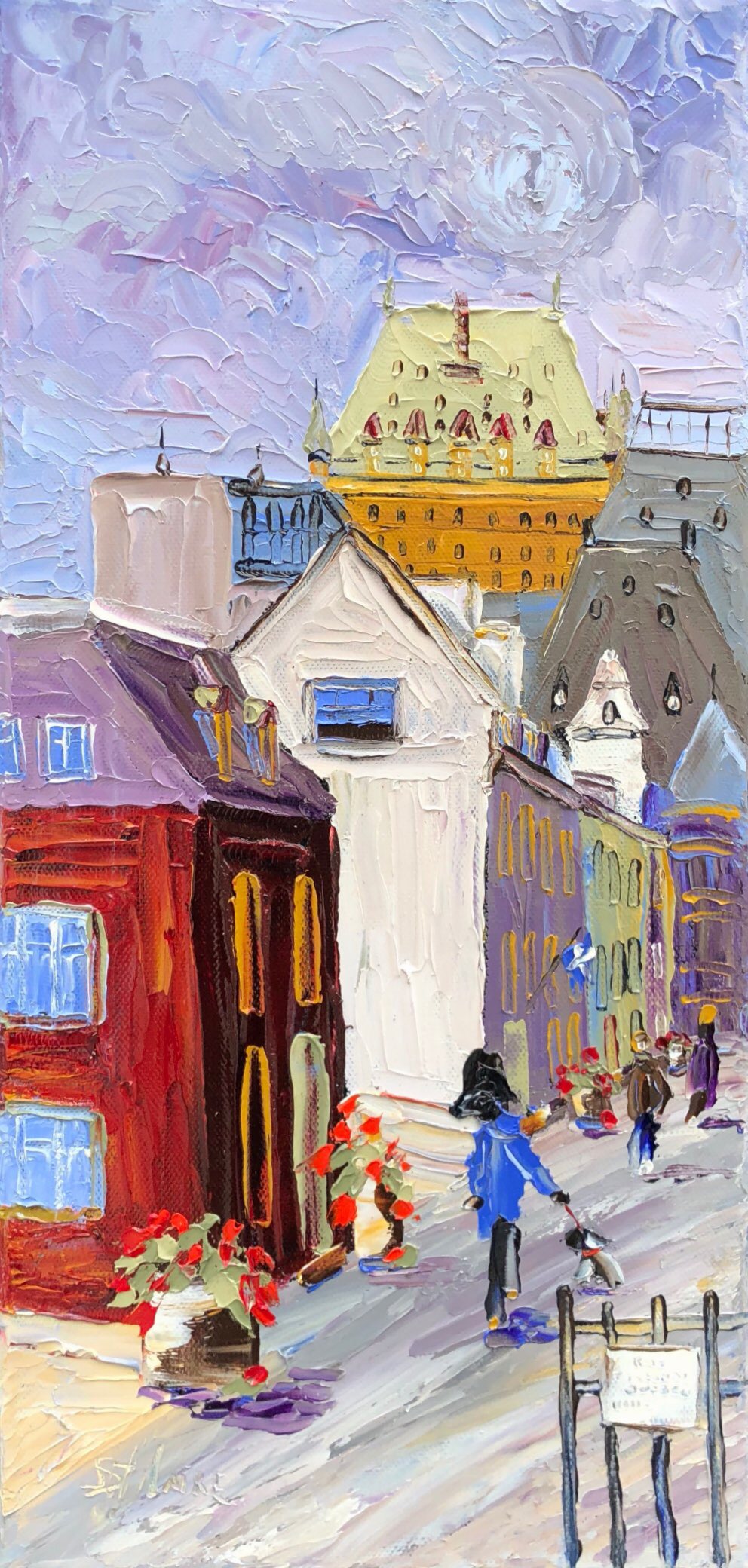 Rue piétonne, Québec