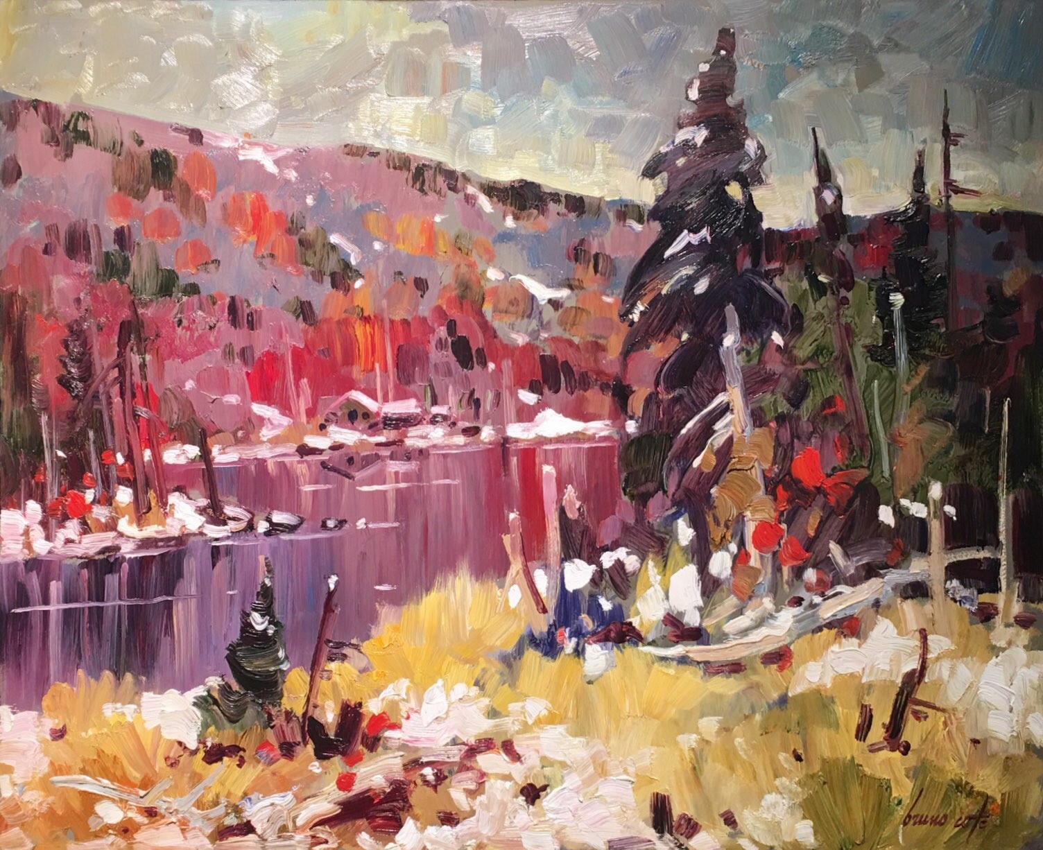 Première neige – Rivière Ste-Marguerite