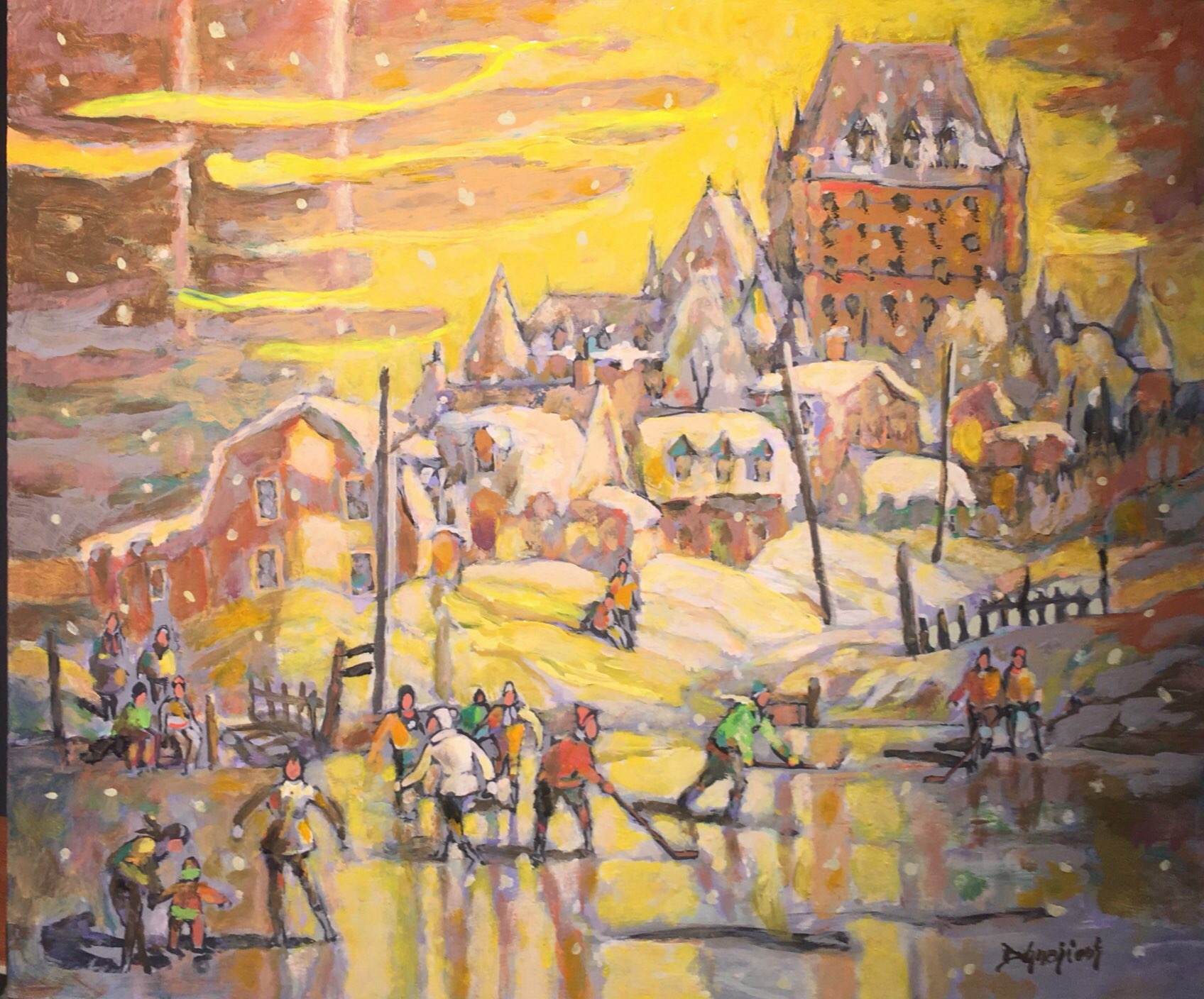 Au pied d’un Château (Québec)