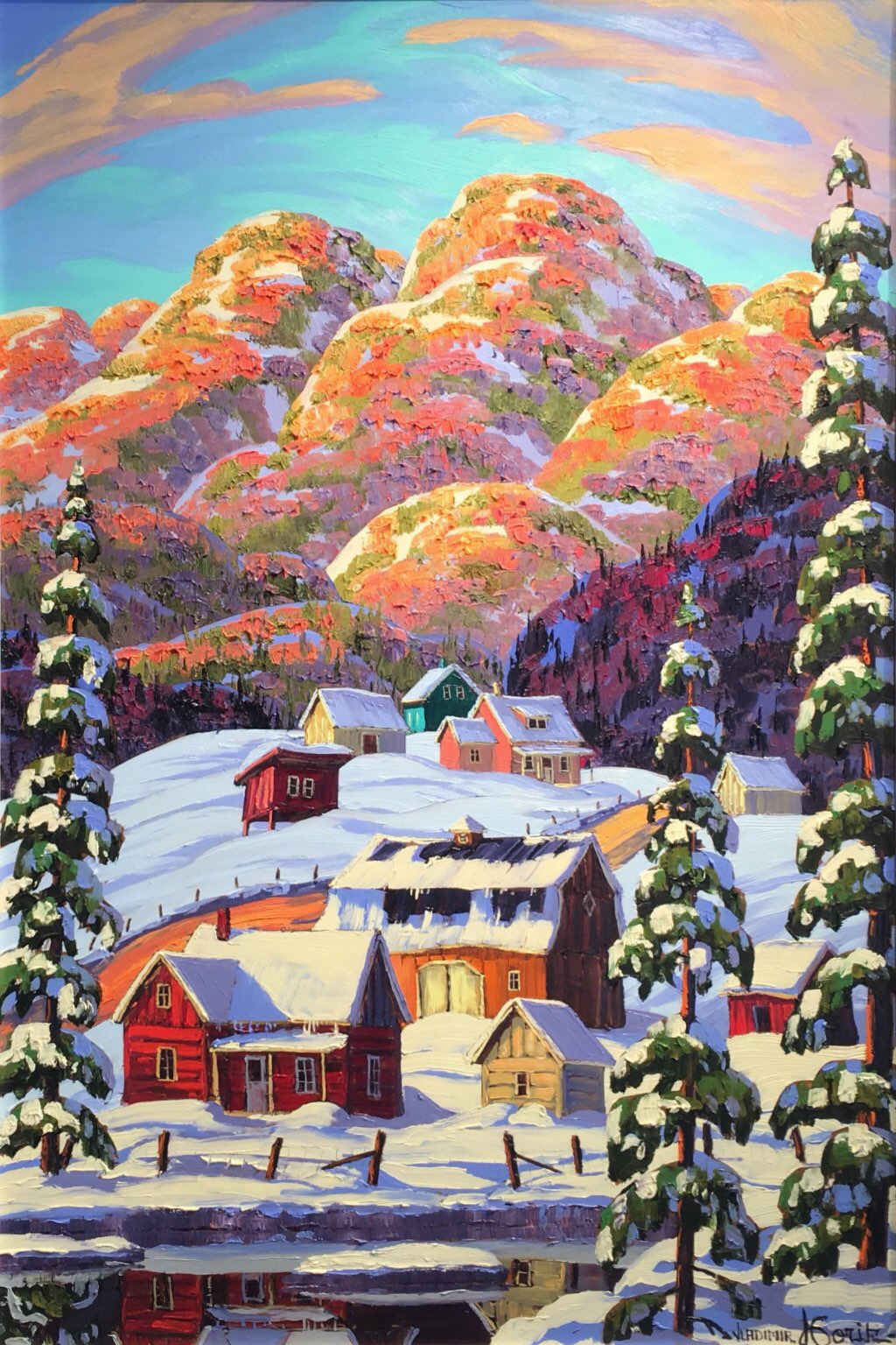 Dans la Vallée du Gouffre en Charlevoix