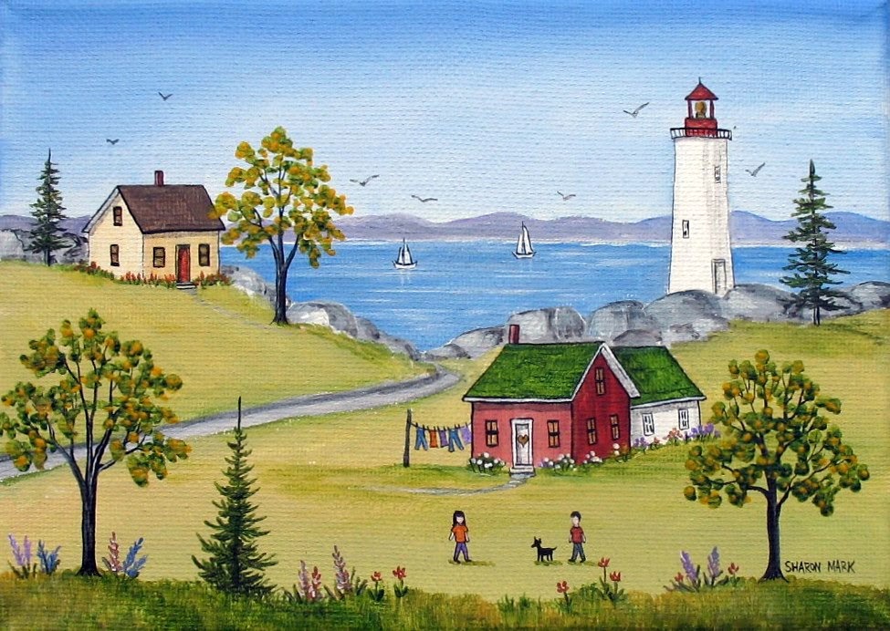 Summer Lighthouse