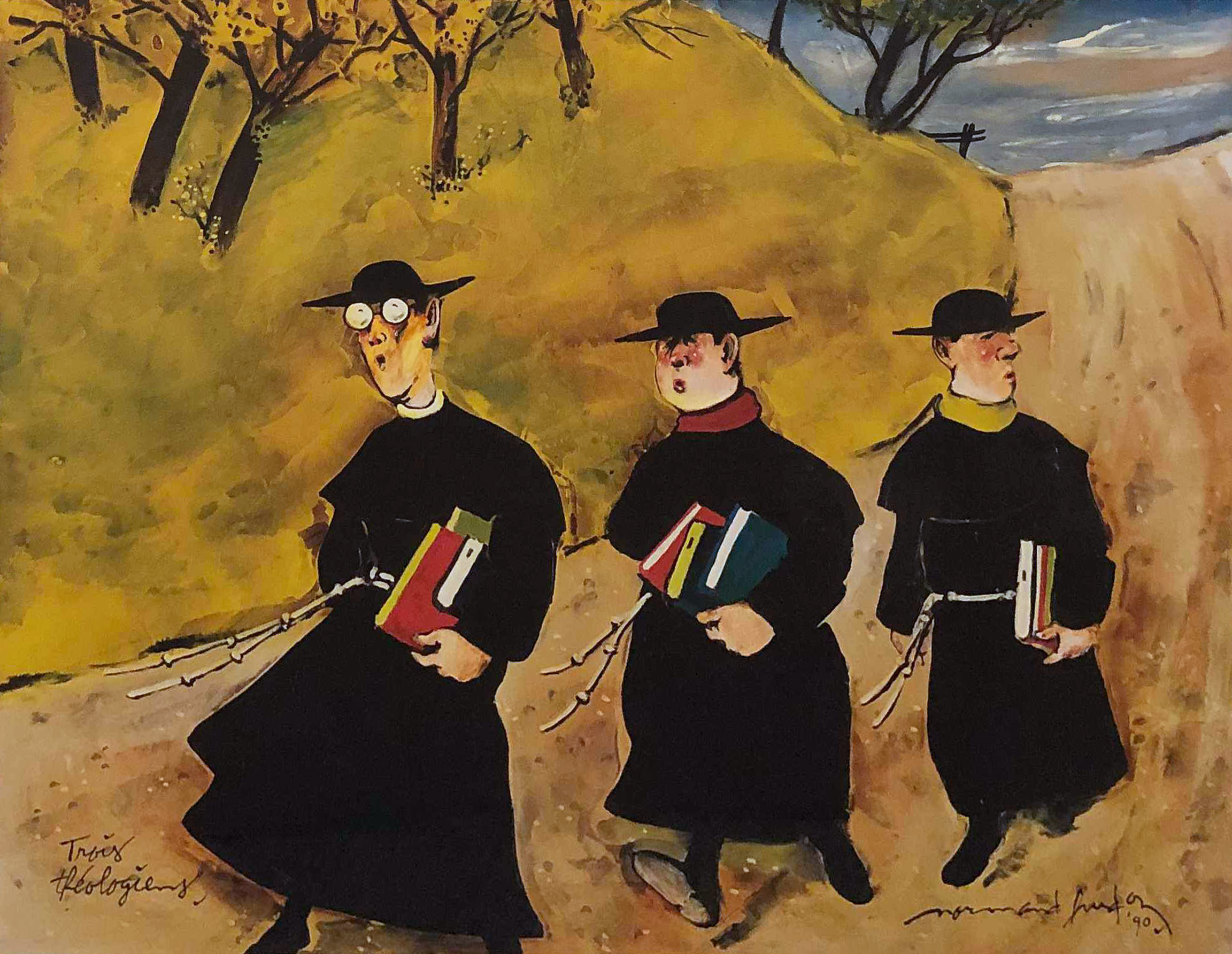 Trois théologiens