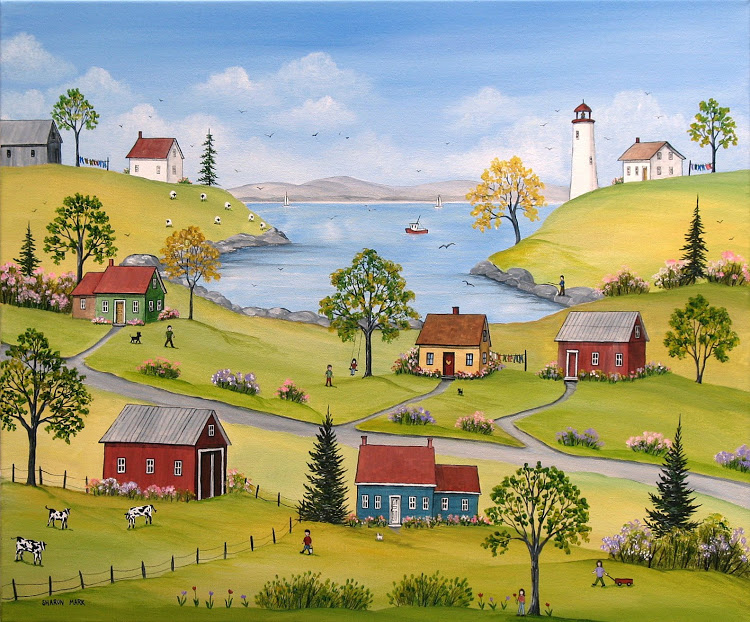 A Beautiful Day by the Sea