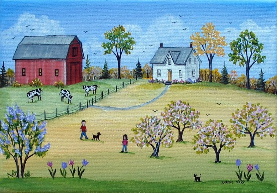 Blossoms on the Farm