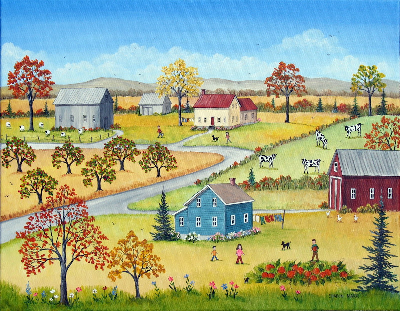 Country Homes in Autumn