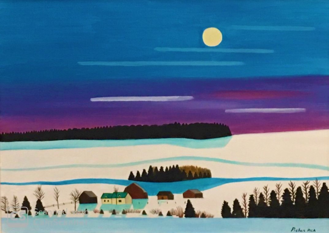 Clair de lune (Scène d’hiver)