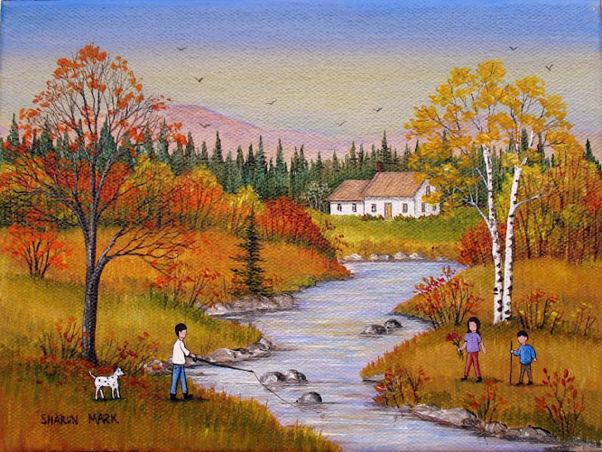 Fishing in the Brook