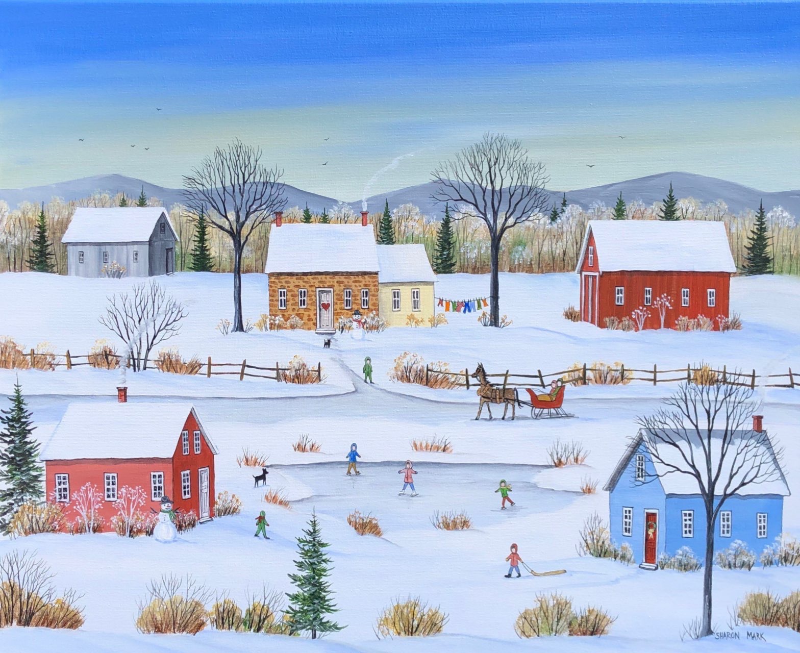 Peaceful Winter Afternoon