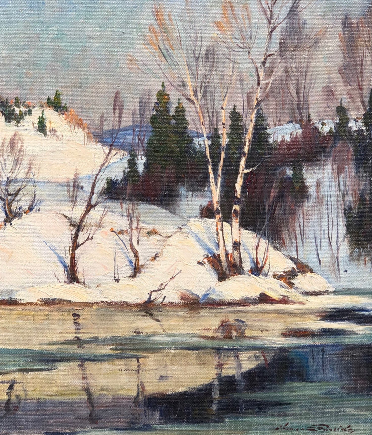 Baie ensoleillée, Laurentides