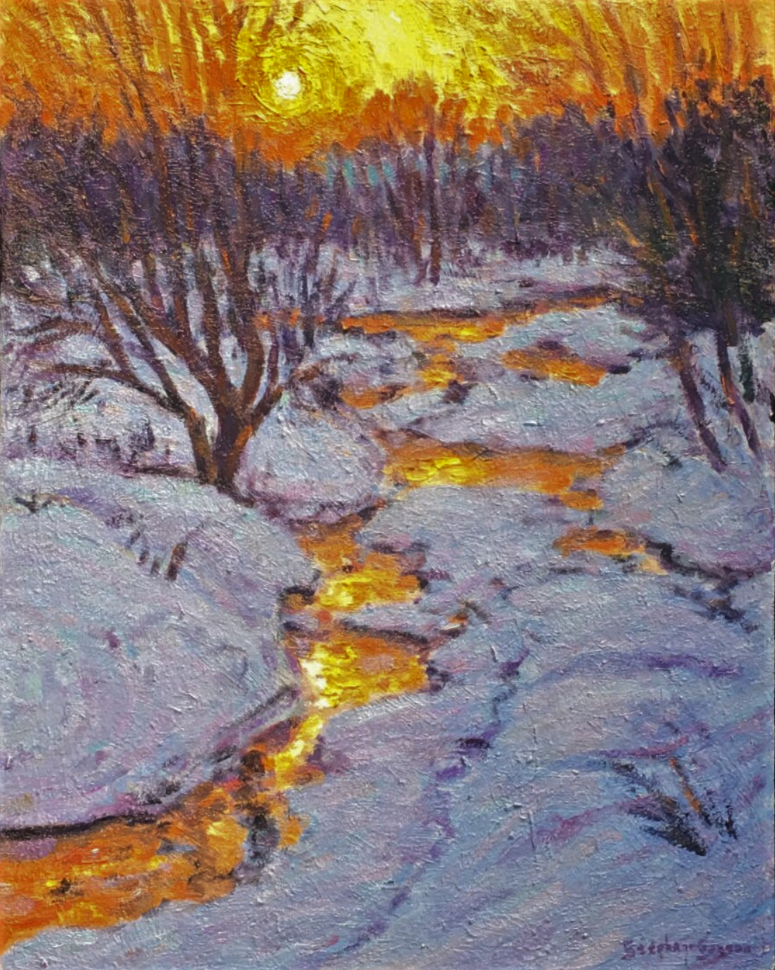 Dans le silence de l’hiver