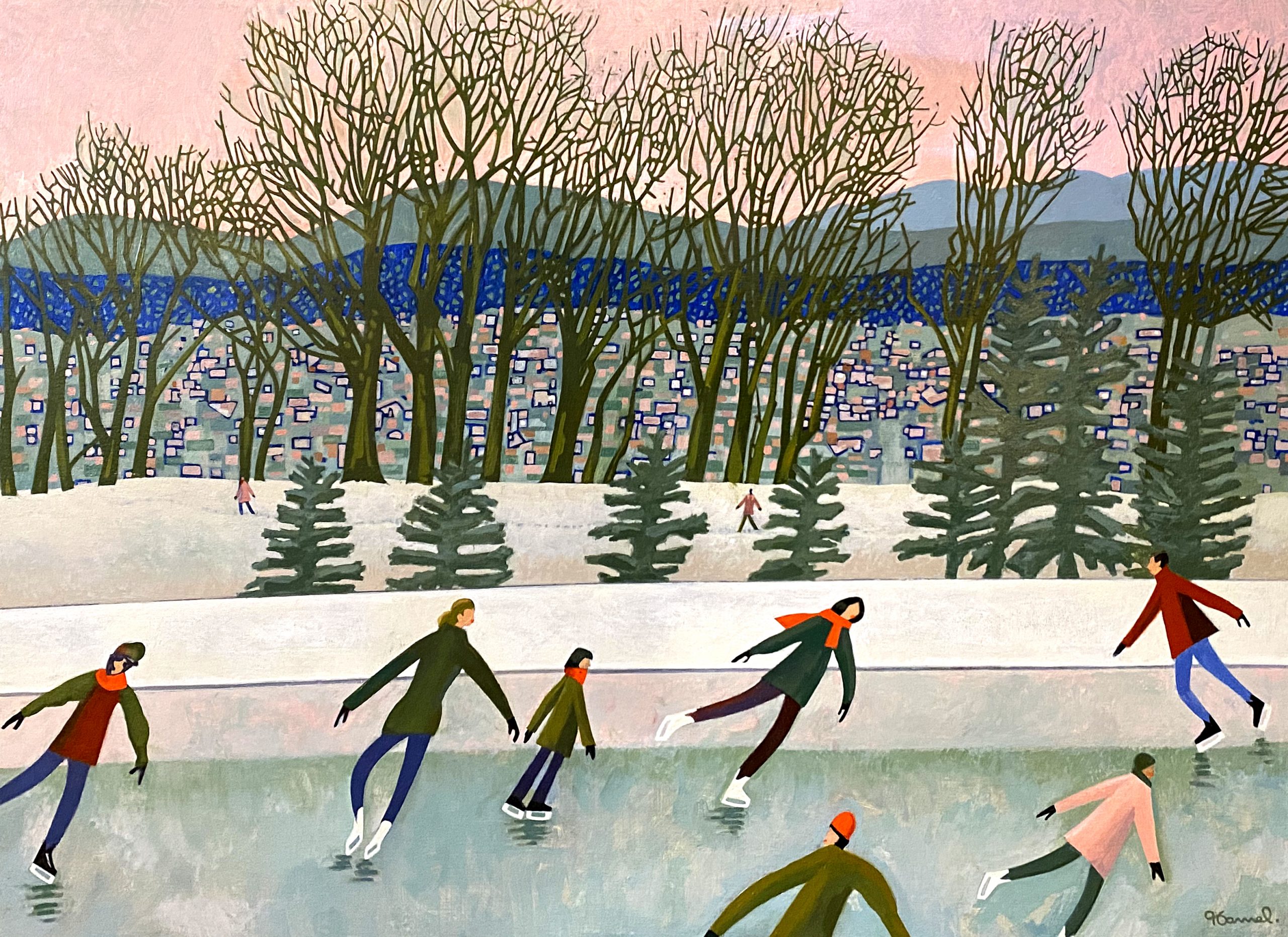 Les patineurs du dimanche