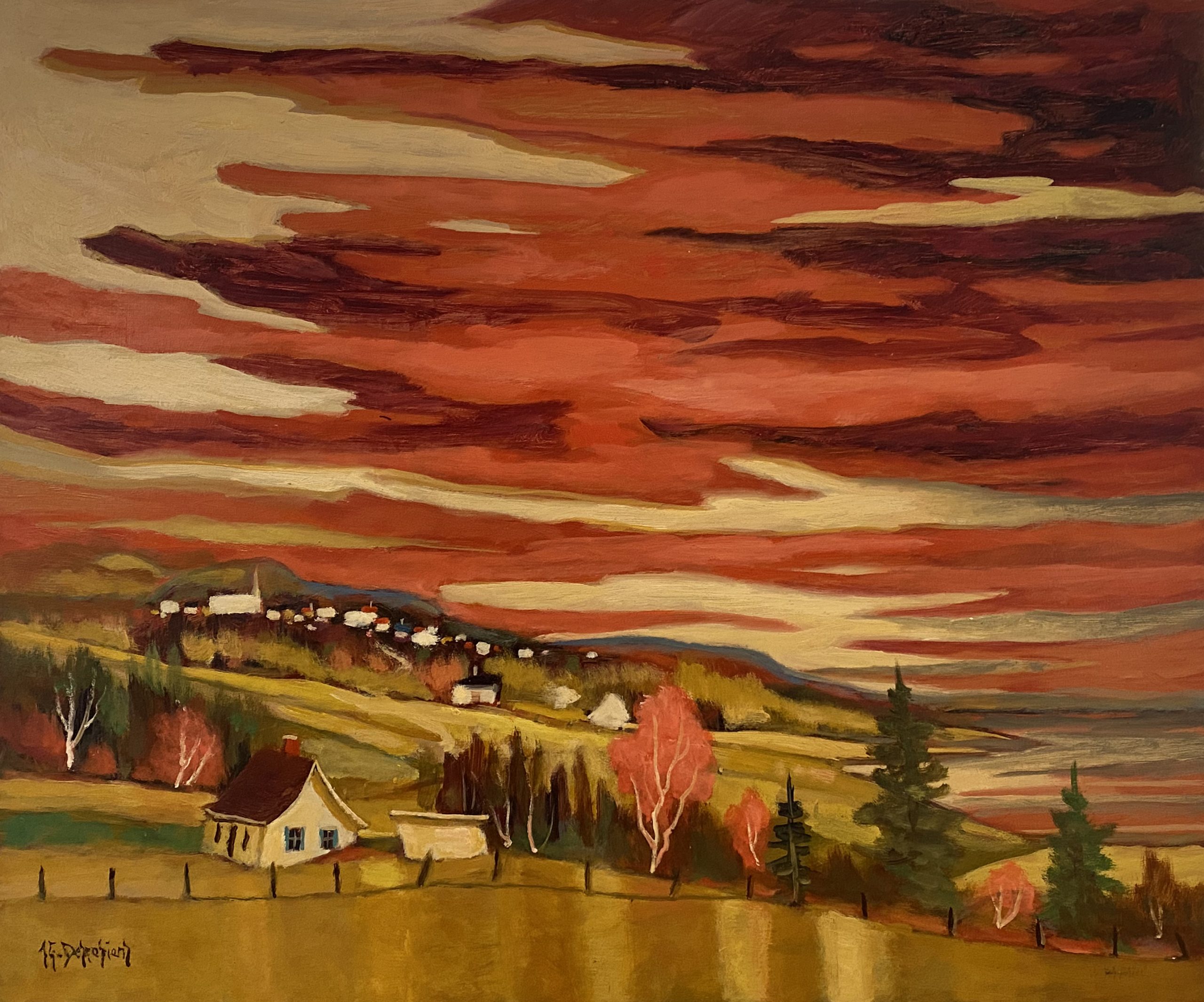 À flanc de côte – Charlevoix