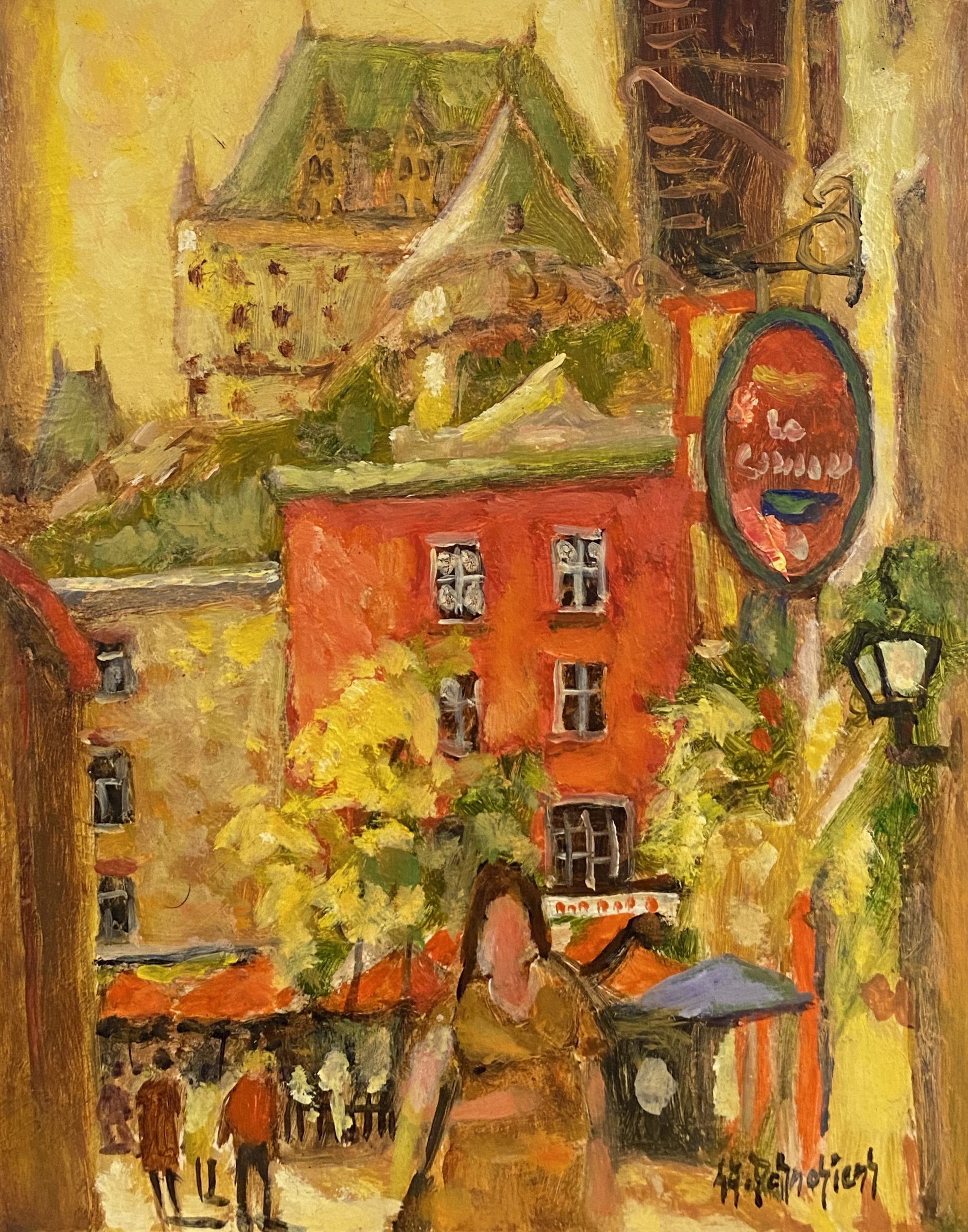 Derrière la Maison Chevalier