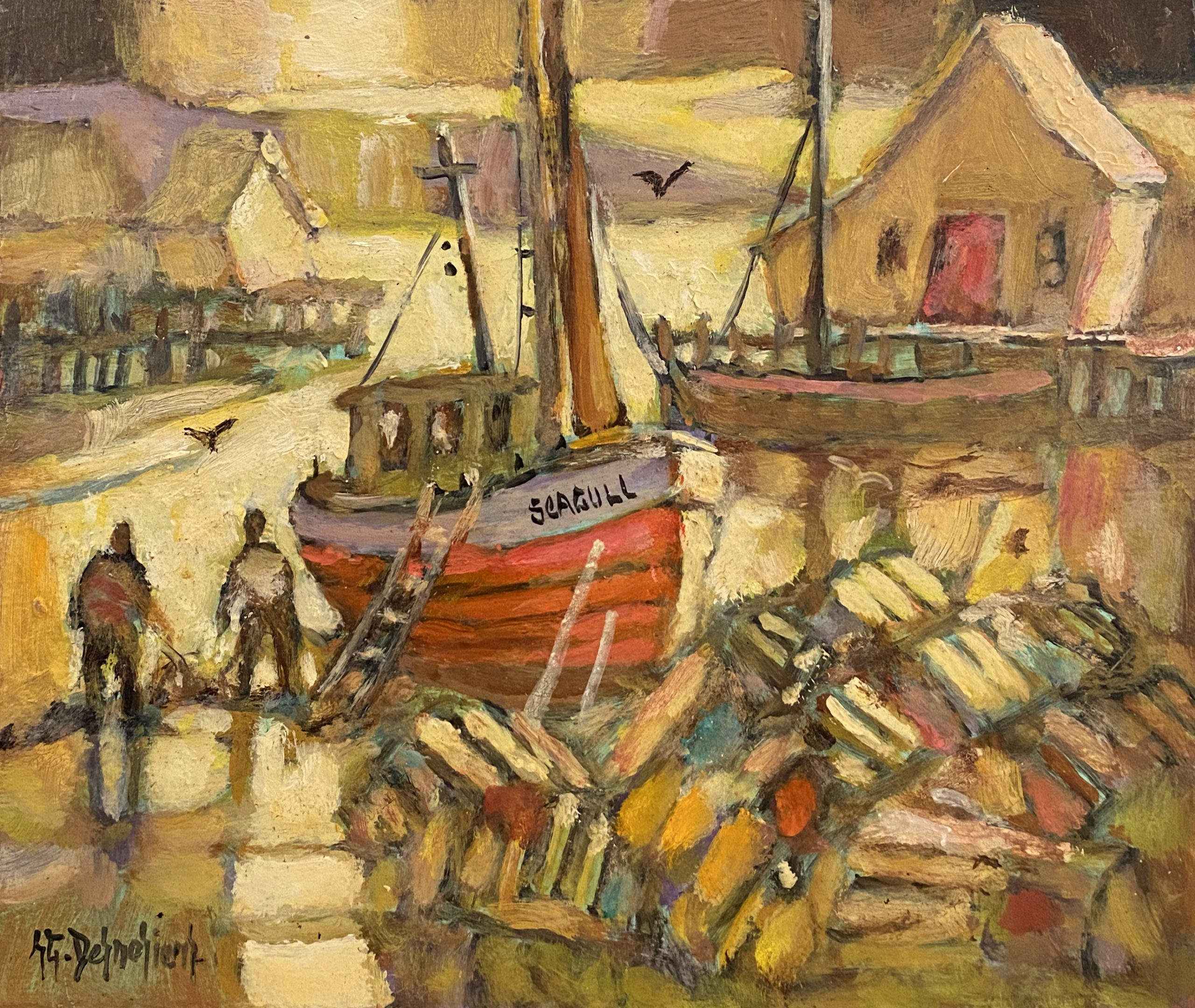 Deux pêcheurs (Gaspésie)
