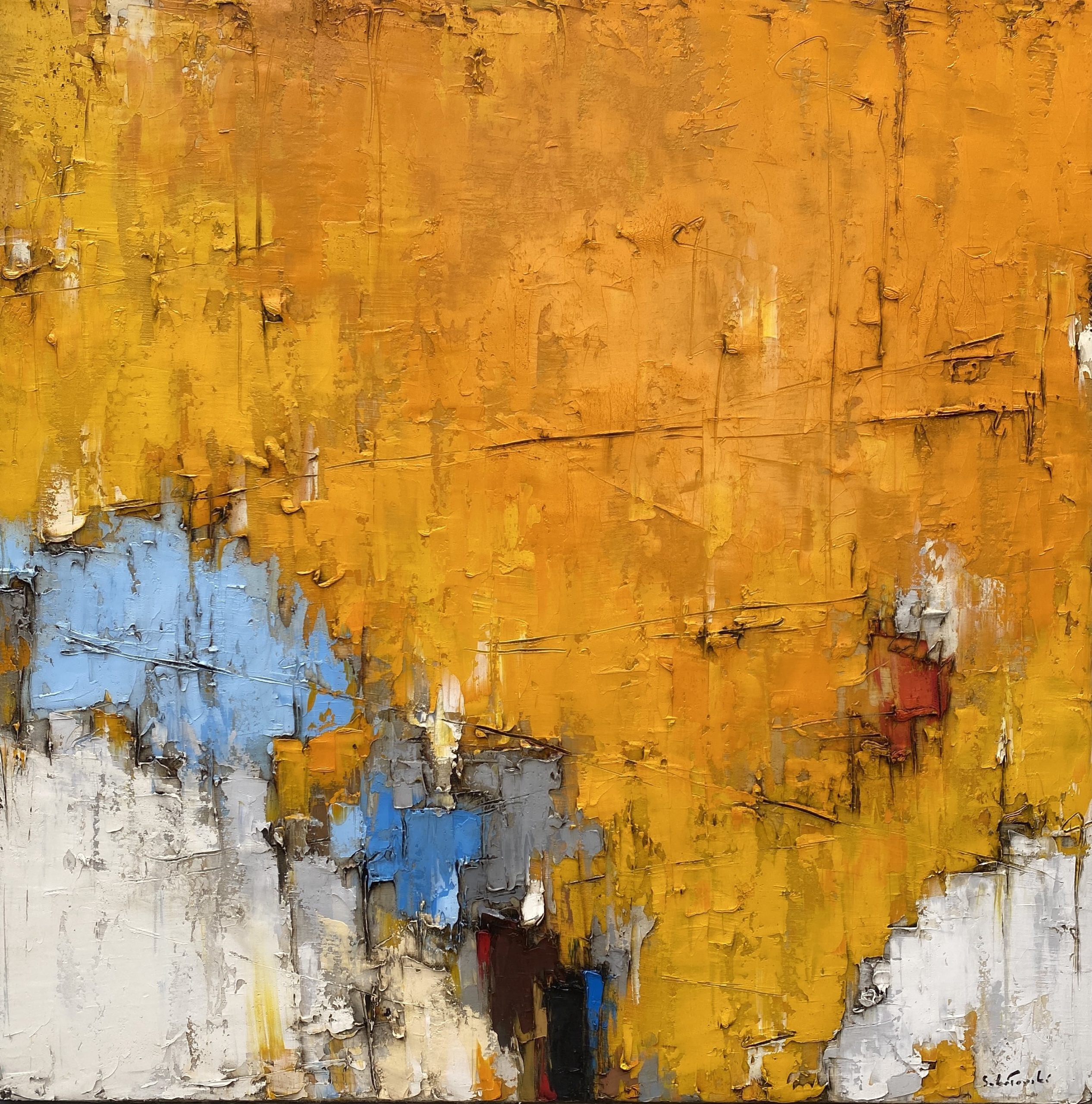 Composition jaune #1