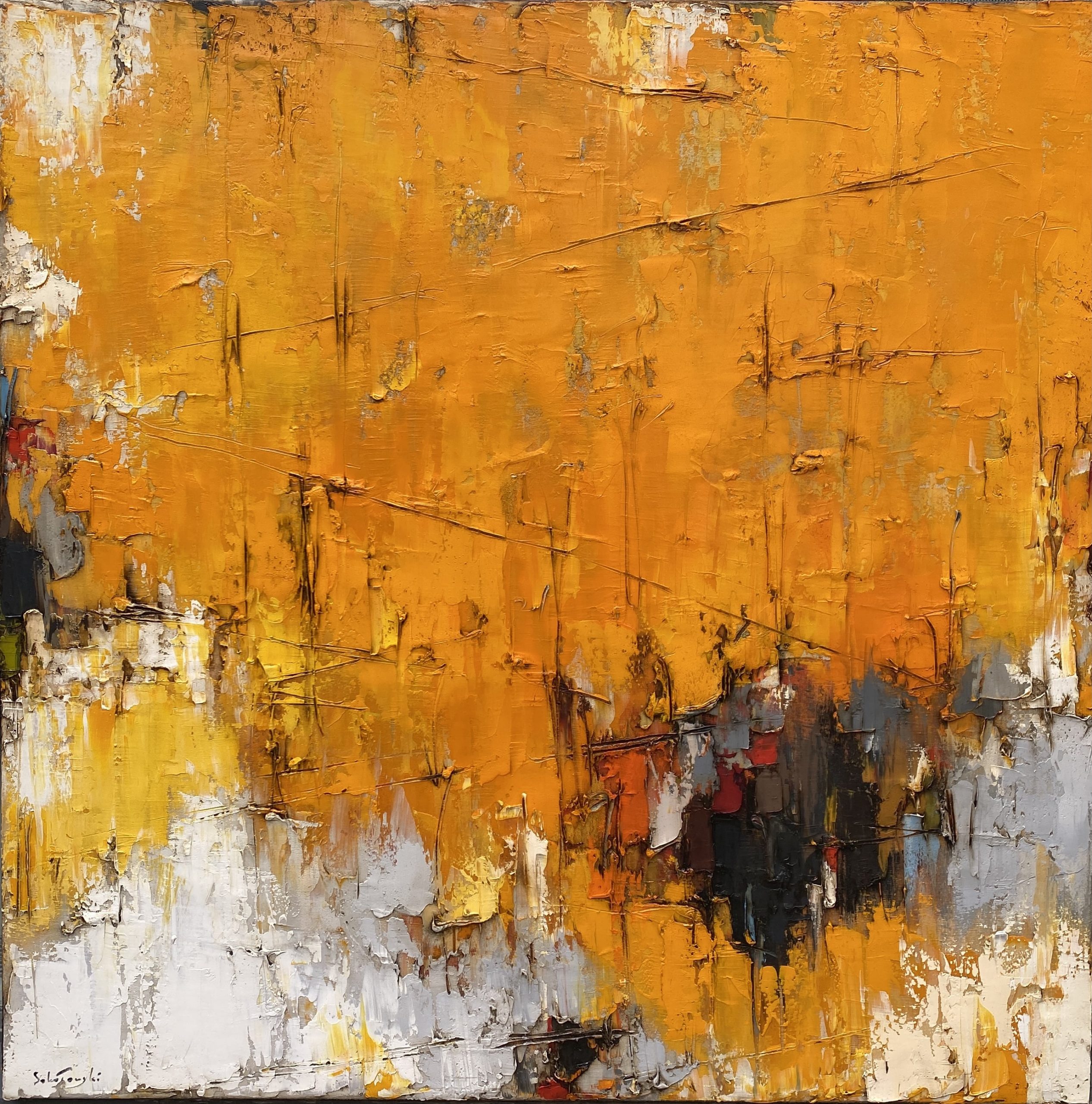 Composition jaune #2