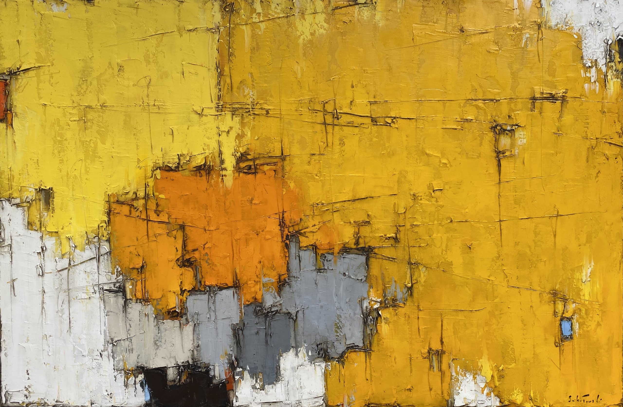Composition jaune #5