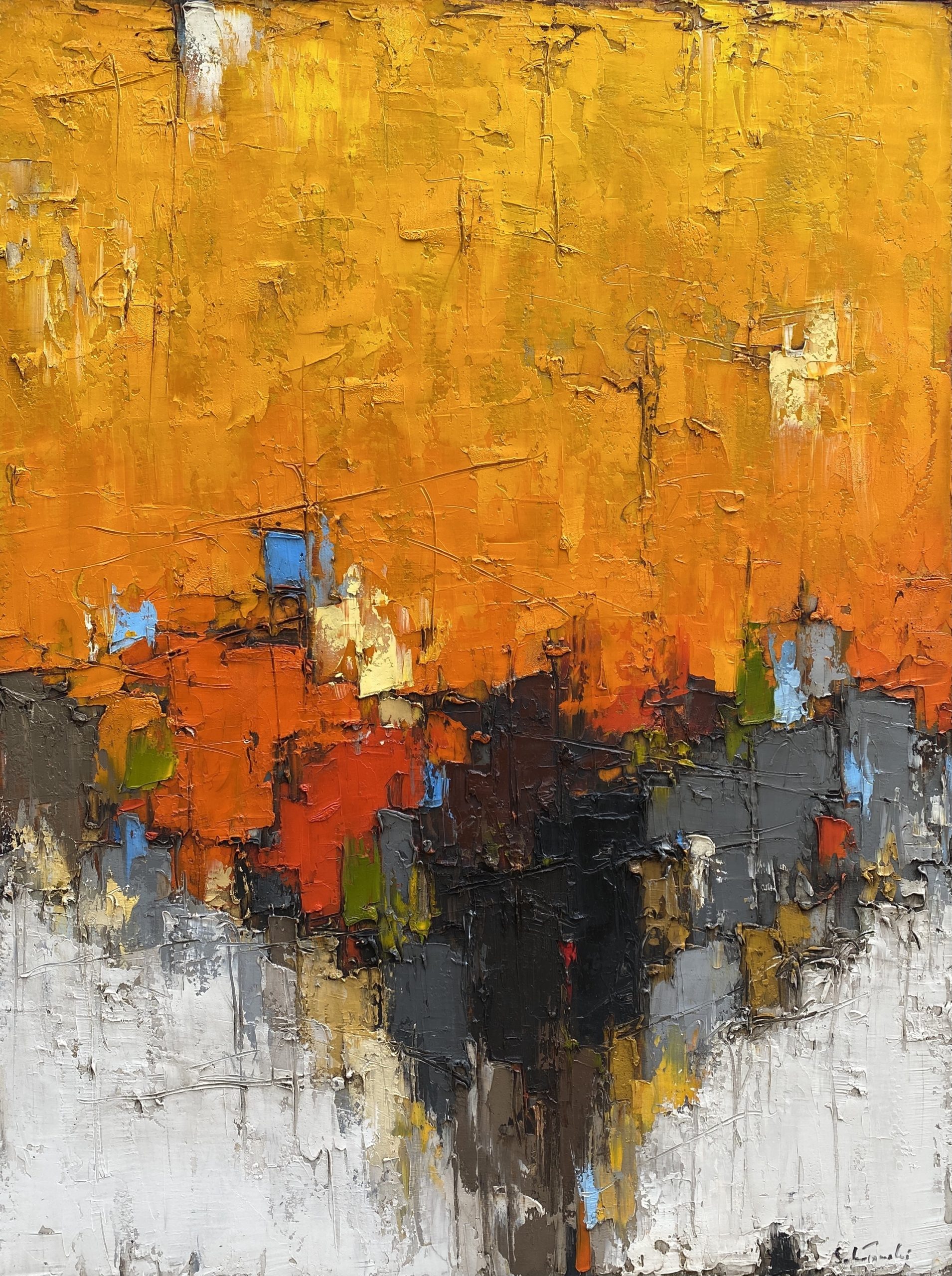 Composition orange #3