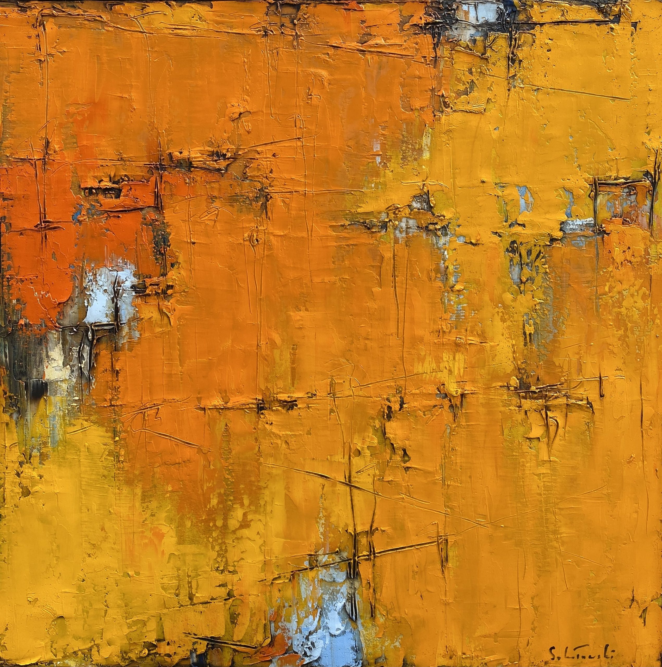 Composition orange #4