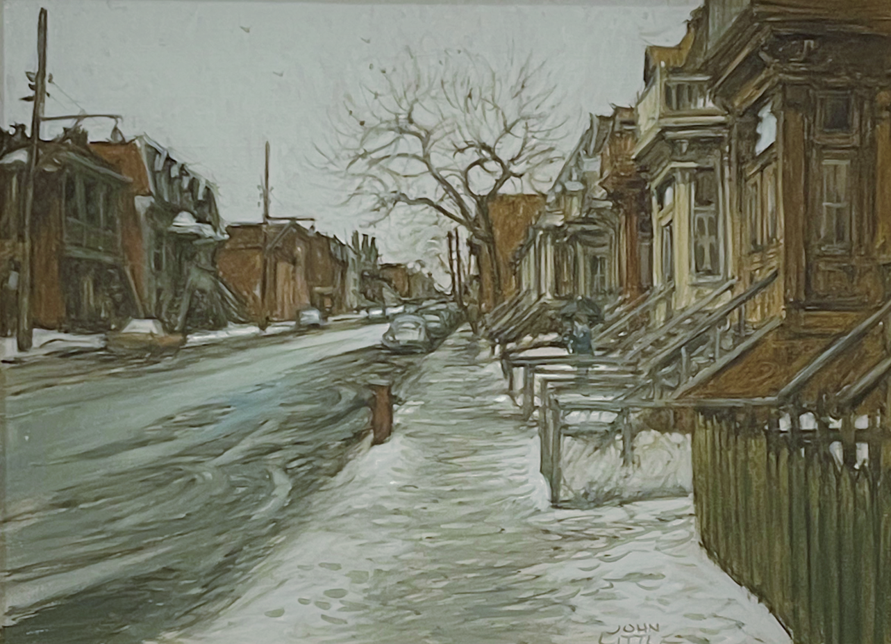 Une journée humide de mars – rue de Bullion d’autrefois
