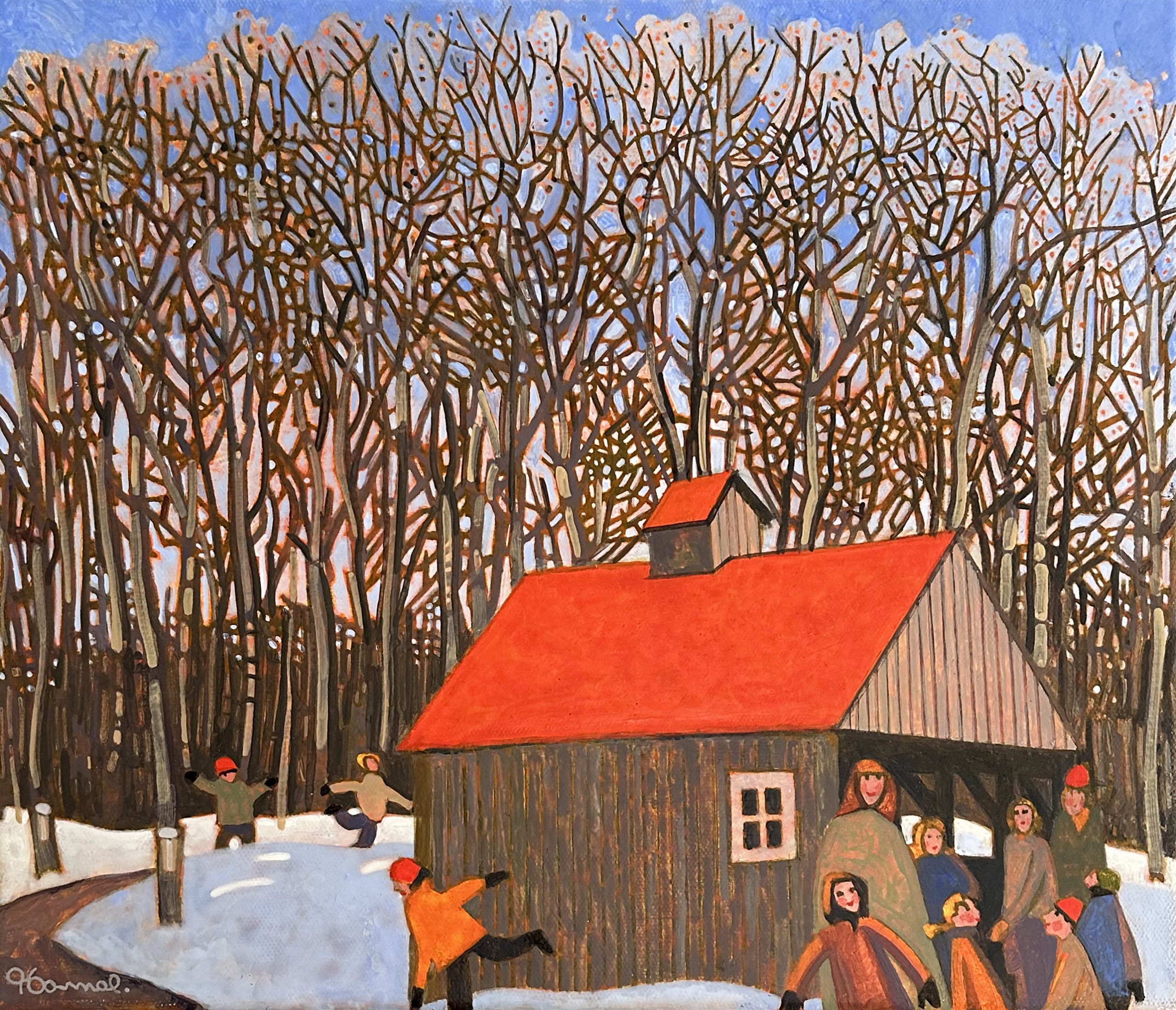 Dimanche à la cabane à sucre