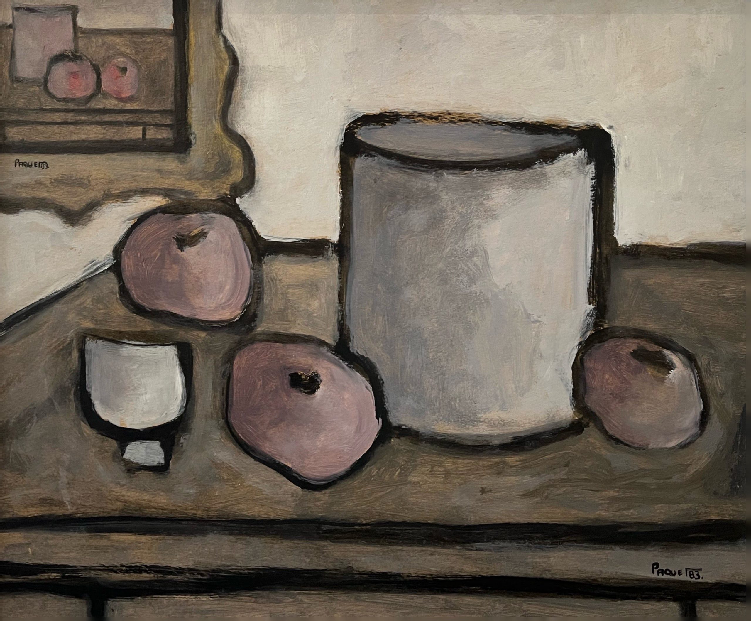 Le tableau aux pommes