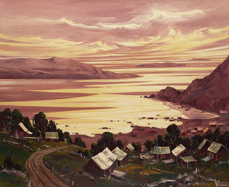 Sunrise on the St-Lawrence
