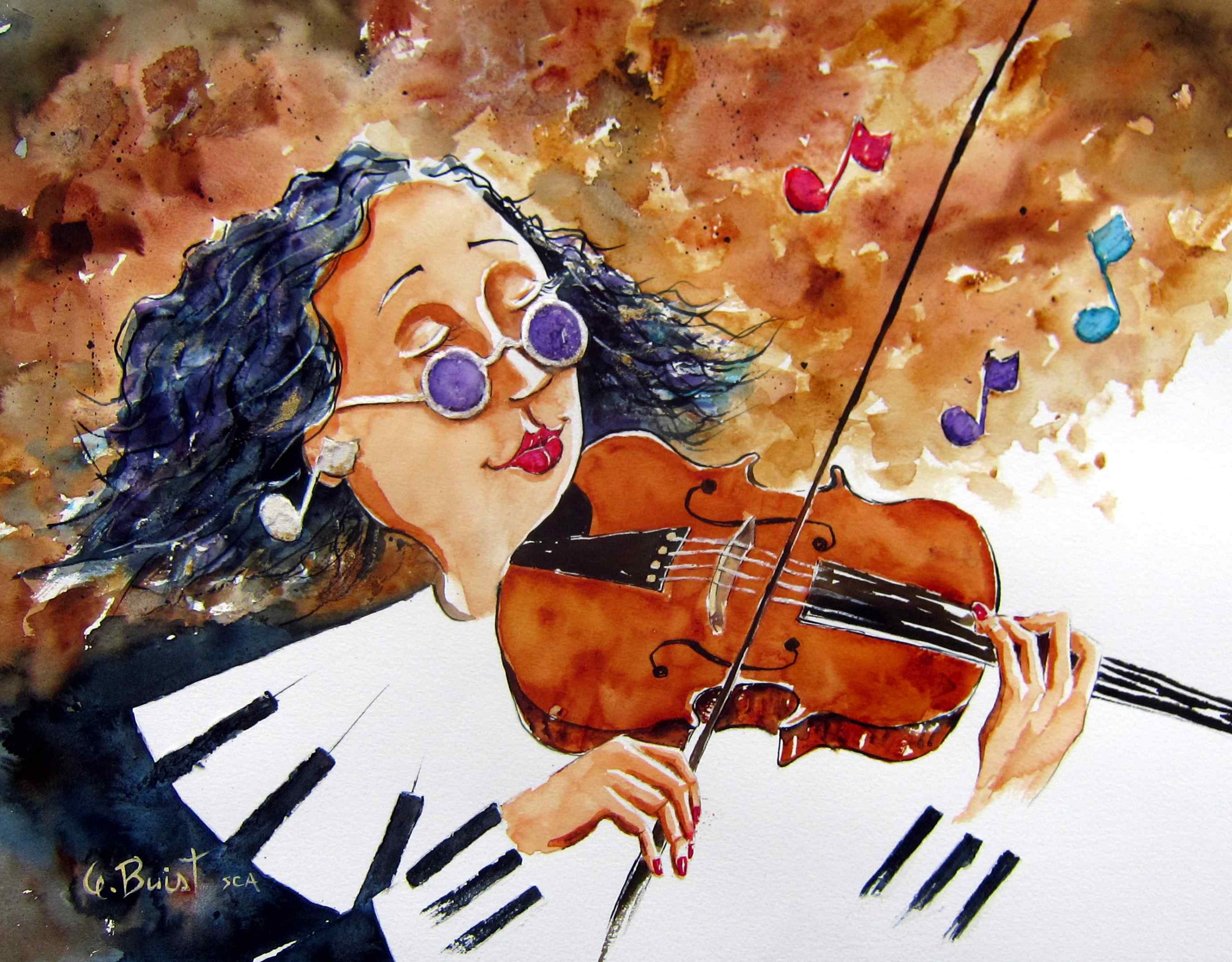 La violoniste