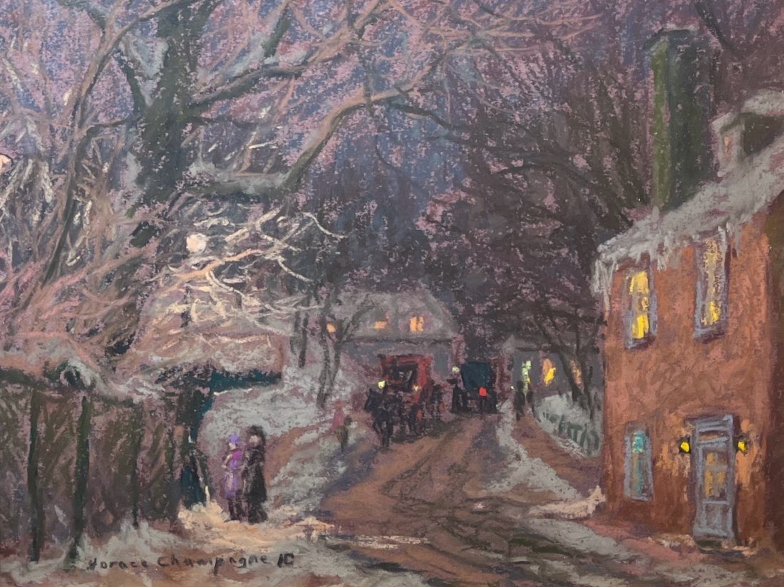 Enchanting Winter Night