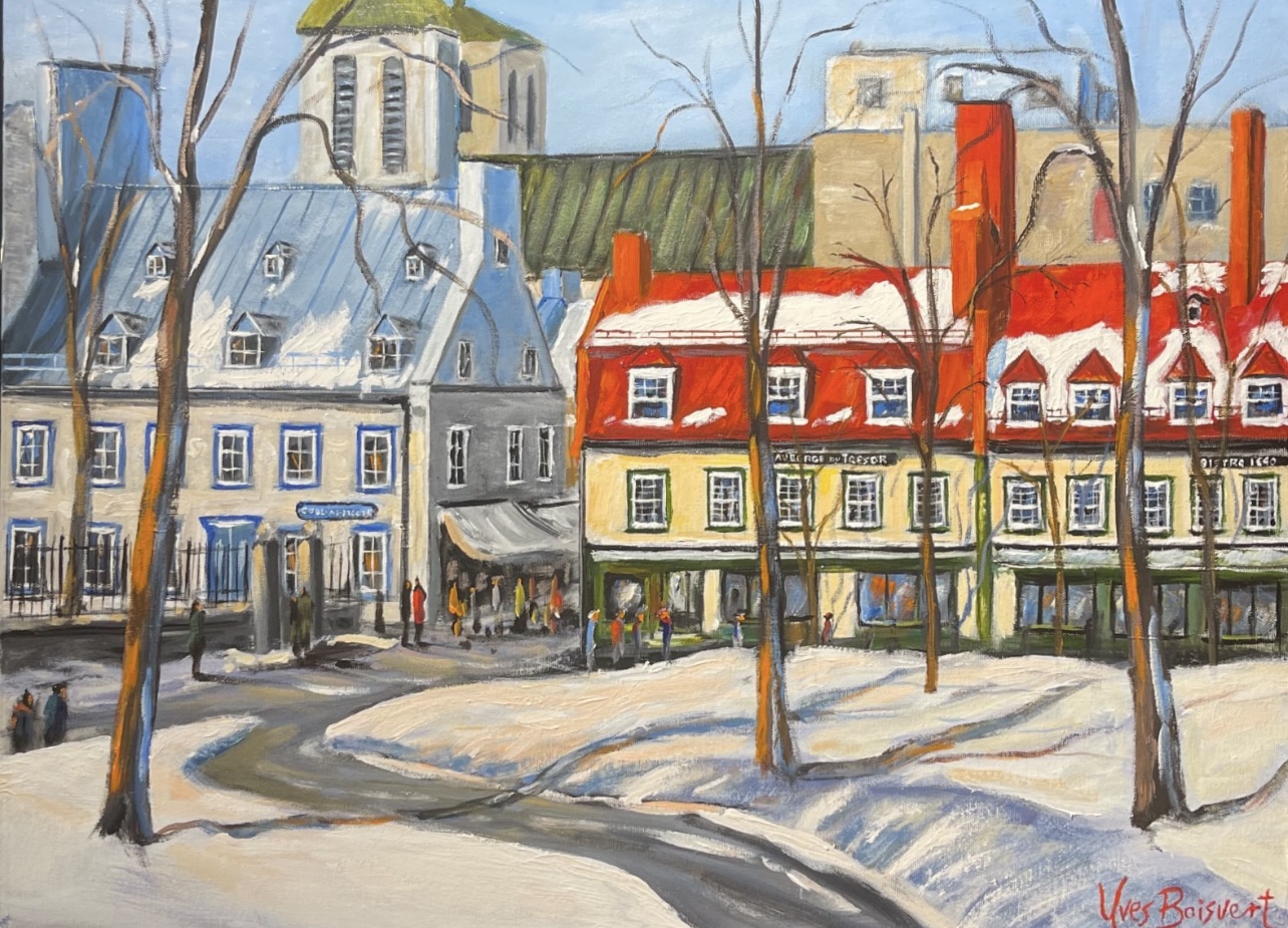 Place d’Armes en hiver