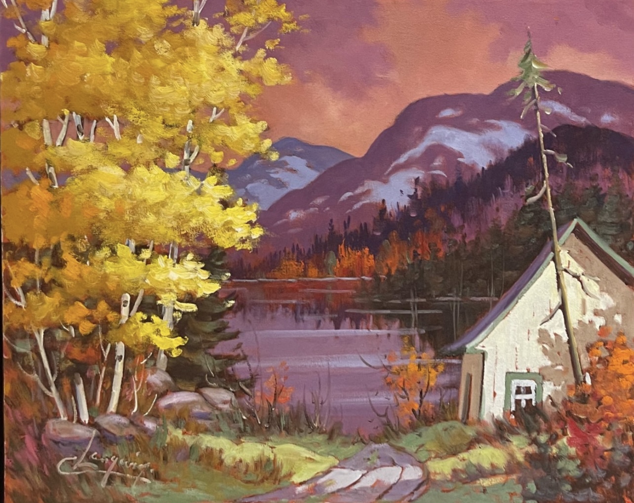 Près du lac