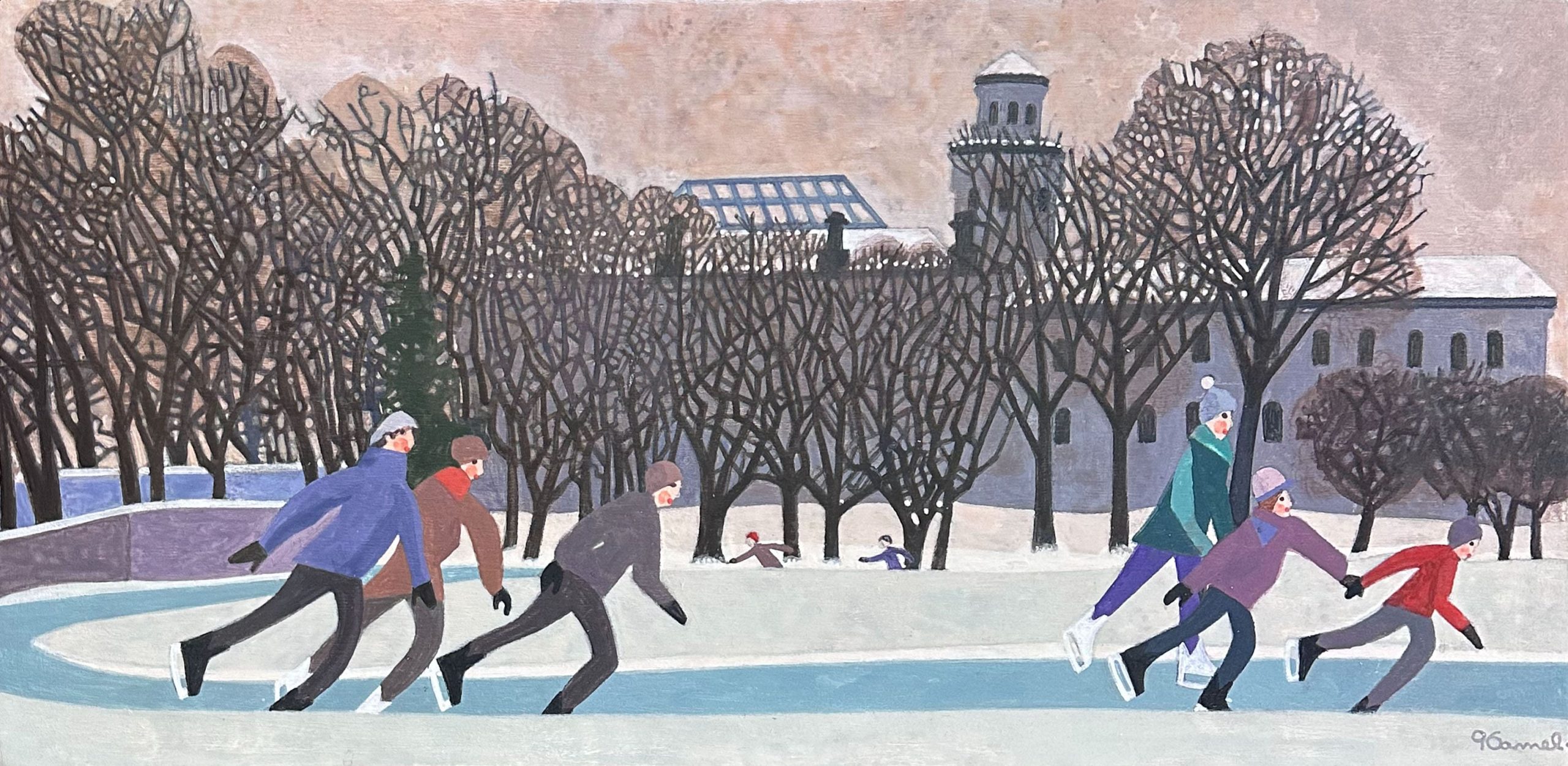 Les patineurs des Plaines