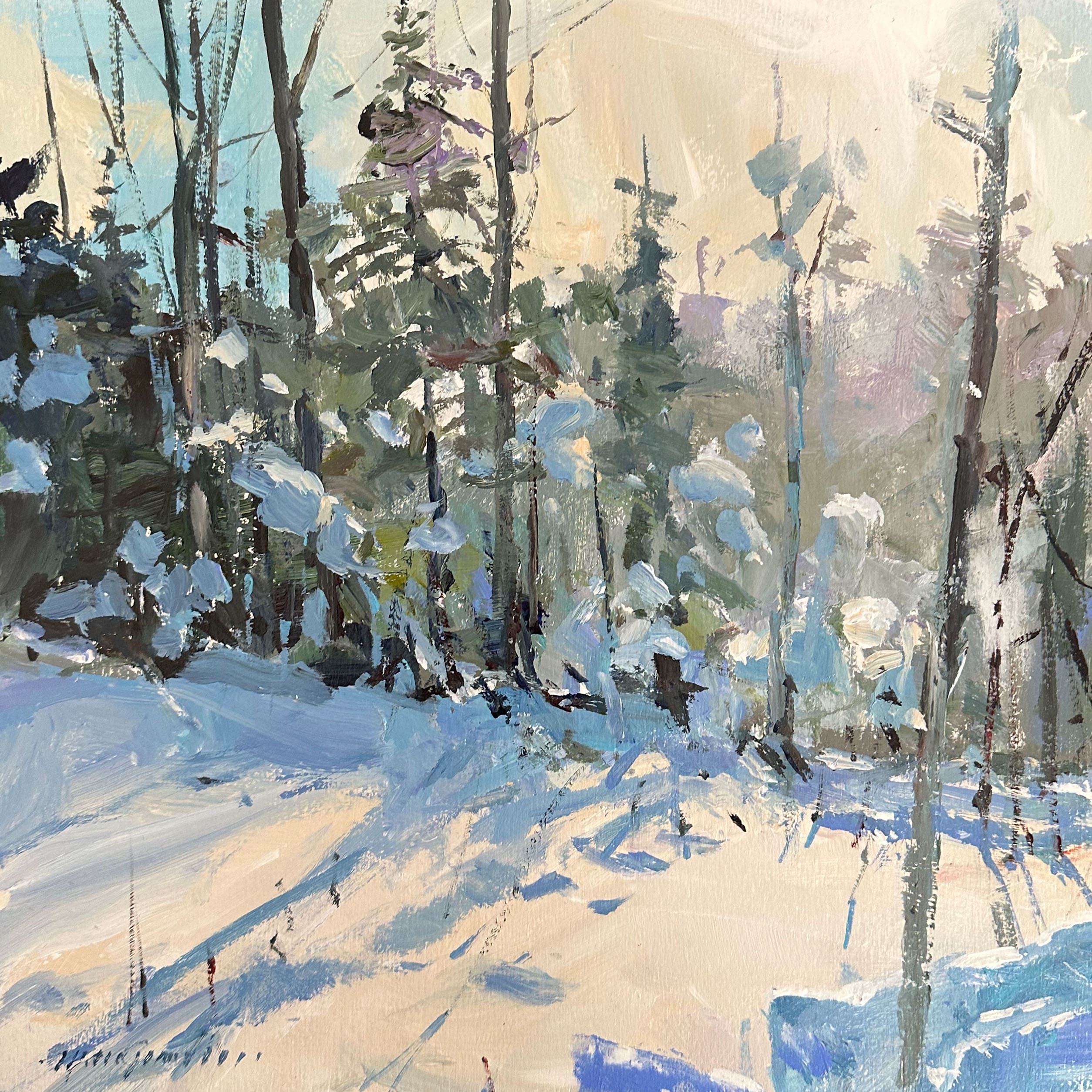 Neige et soleil