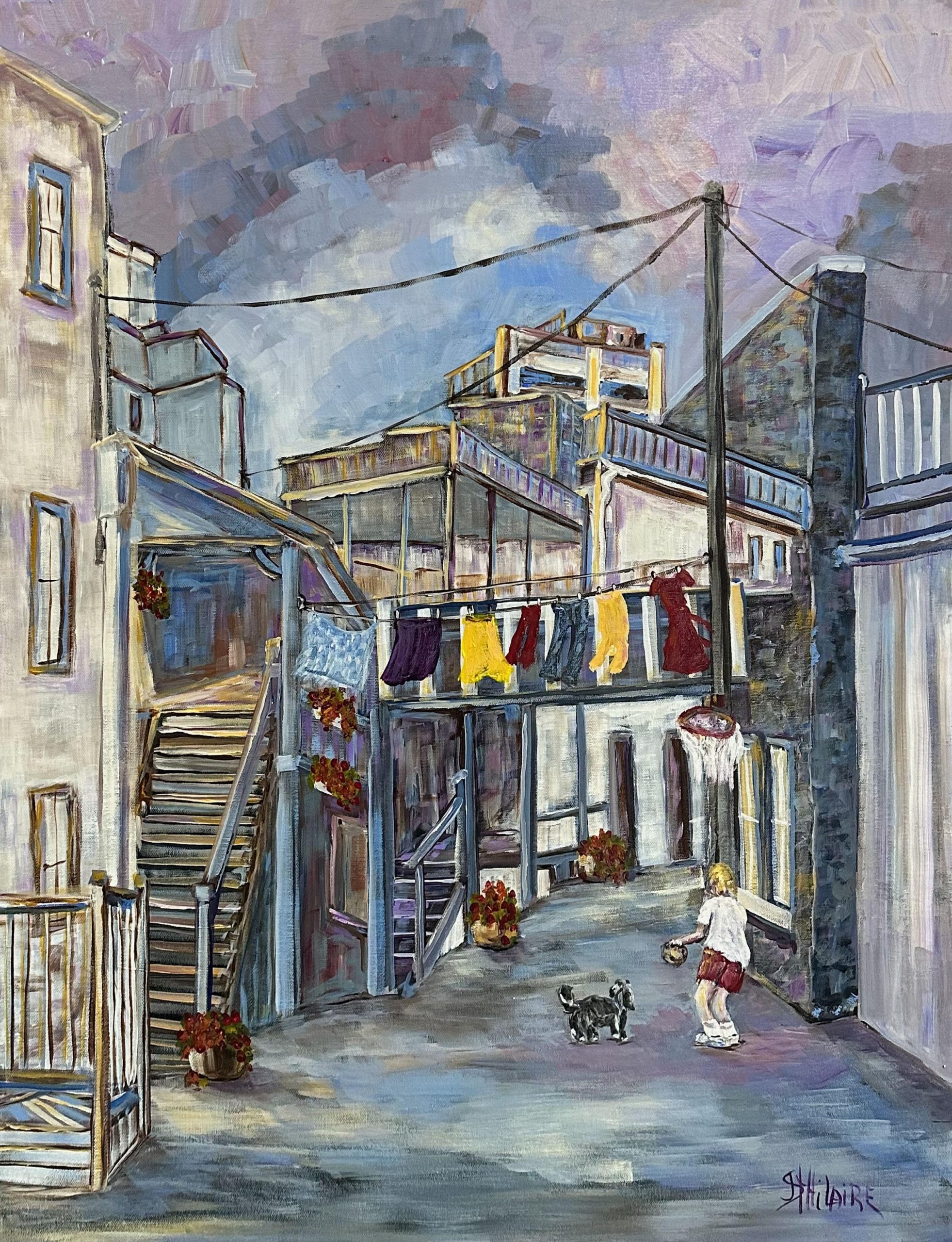 Sentiment de bien-être, rue sous le Cap