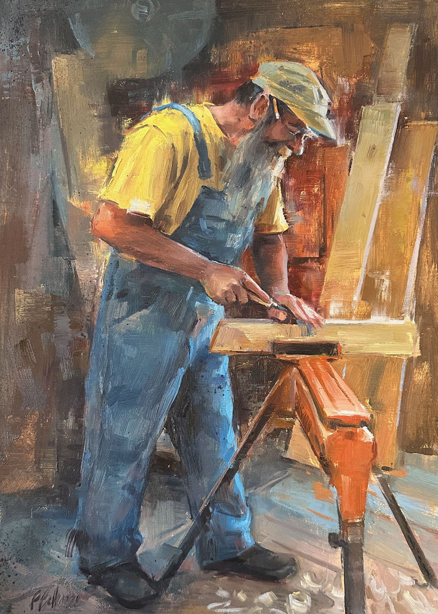 Dans l’atelier de l’ébéniste