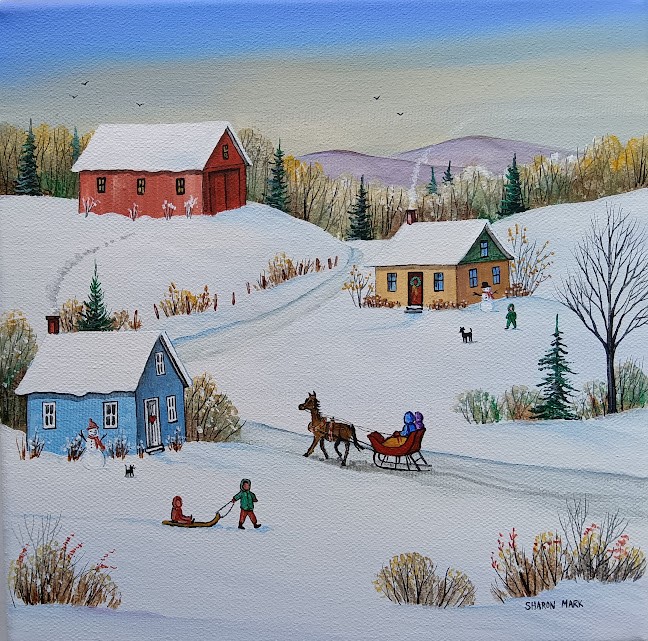 Sleigh Ride on a Sunny Day