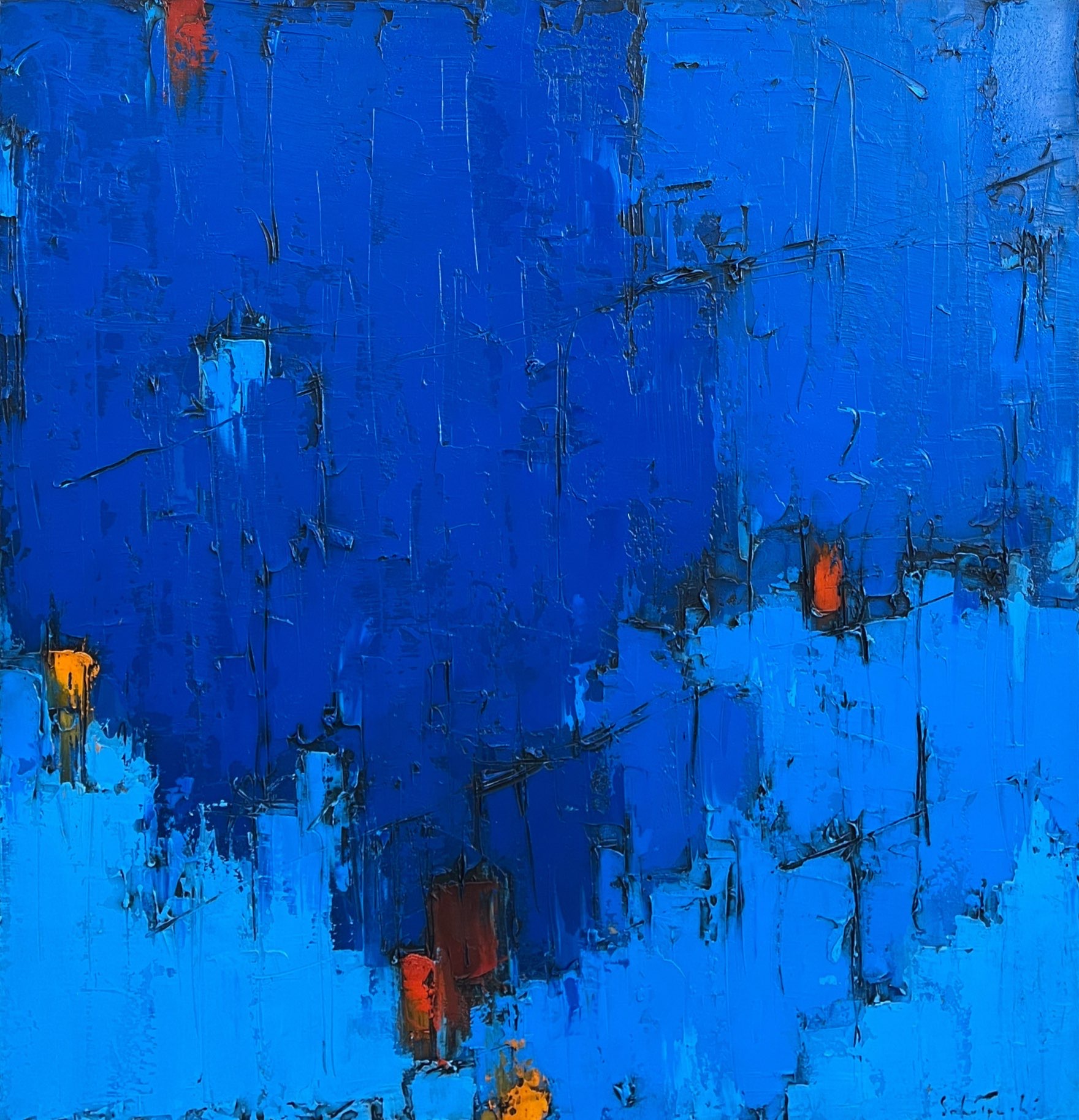 Étude Grand Bleu #5